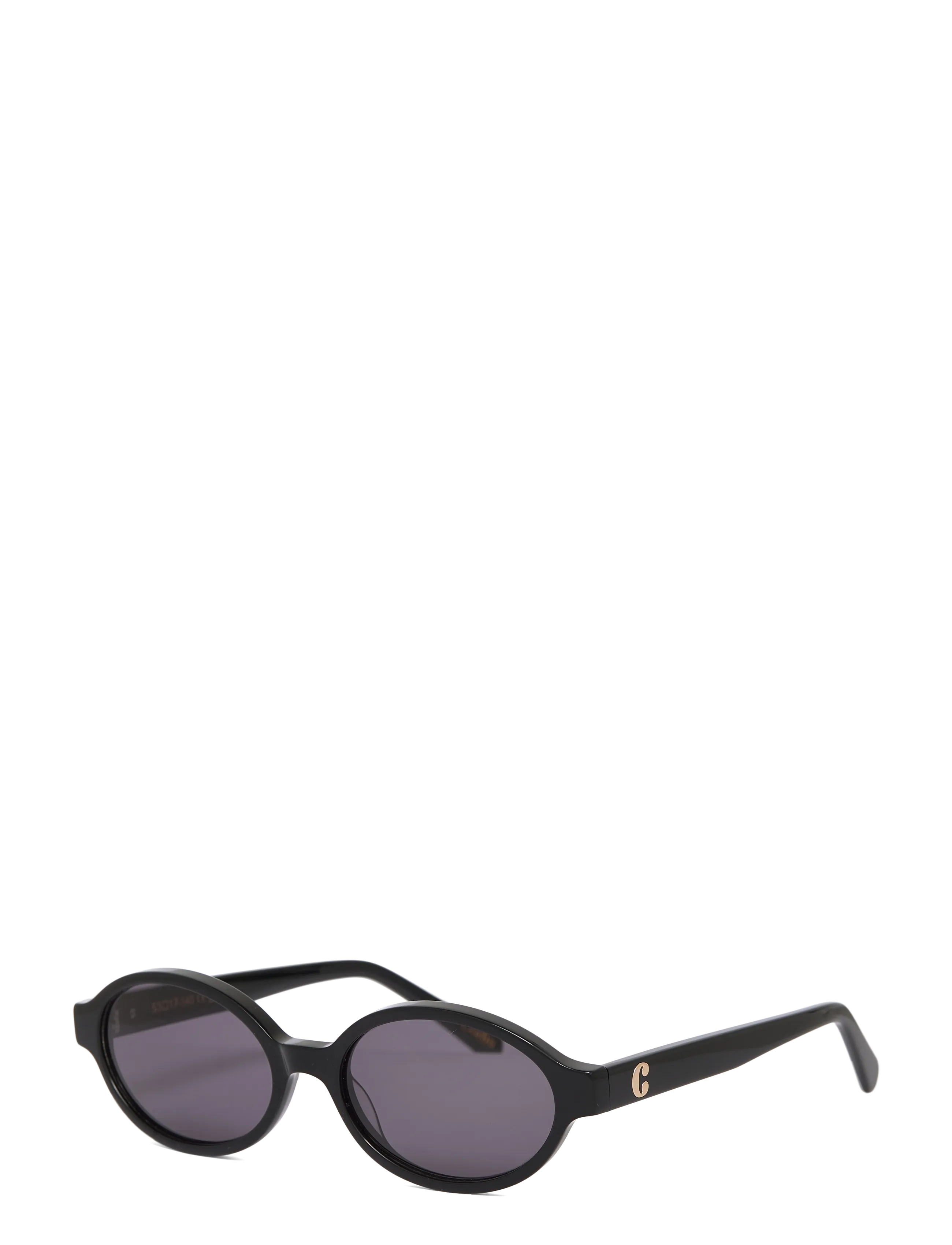 Corlin Eyewear - Selma Black Black - round frame - black - 1