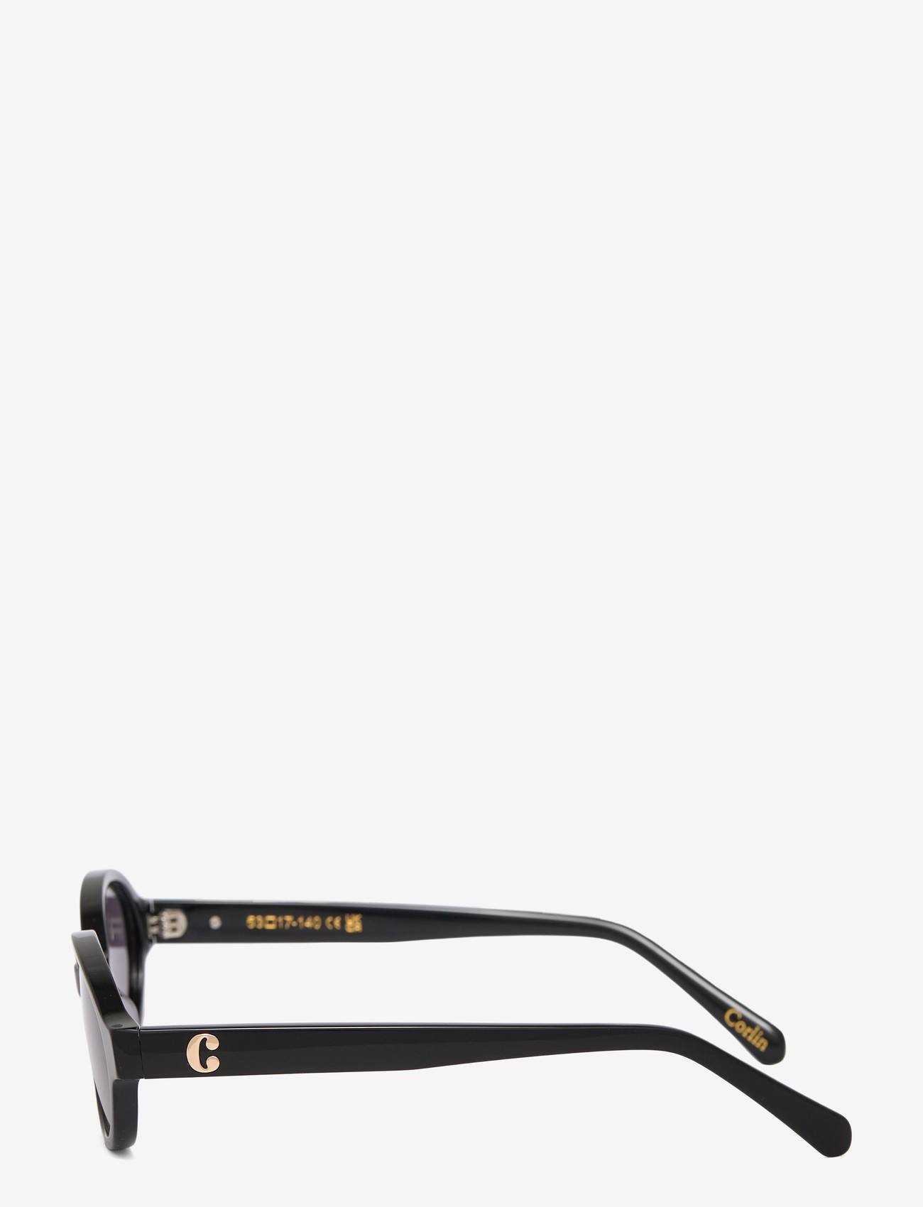 Corlin Eyewear - Selma Black Black - runde form - black - 2