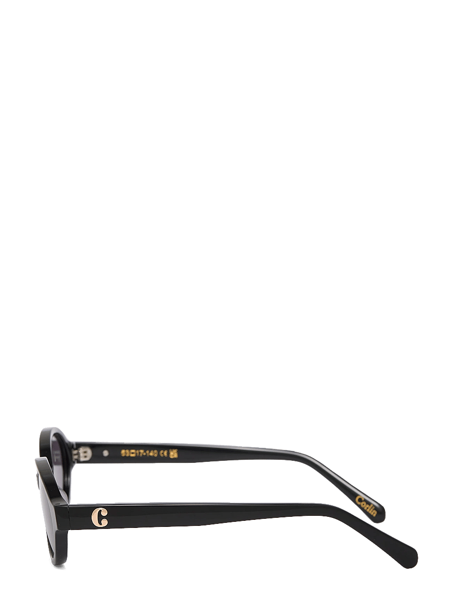 Corlin Eyewear - Selma Black Black - Ümmarguse raamiga - black - 2