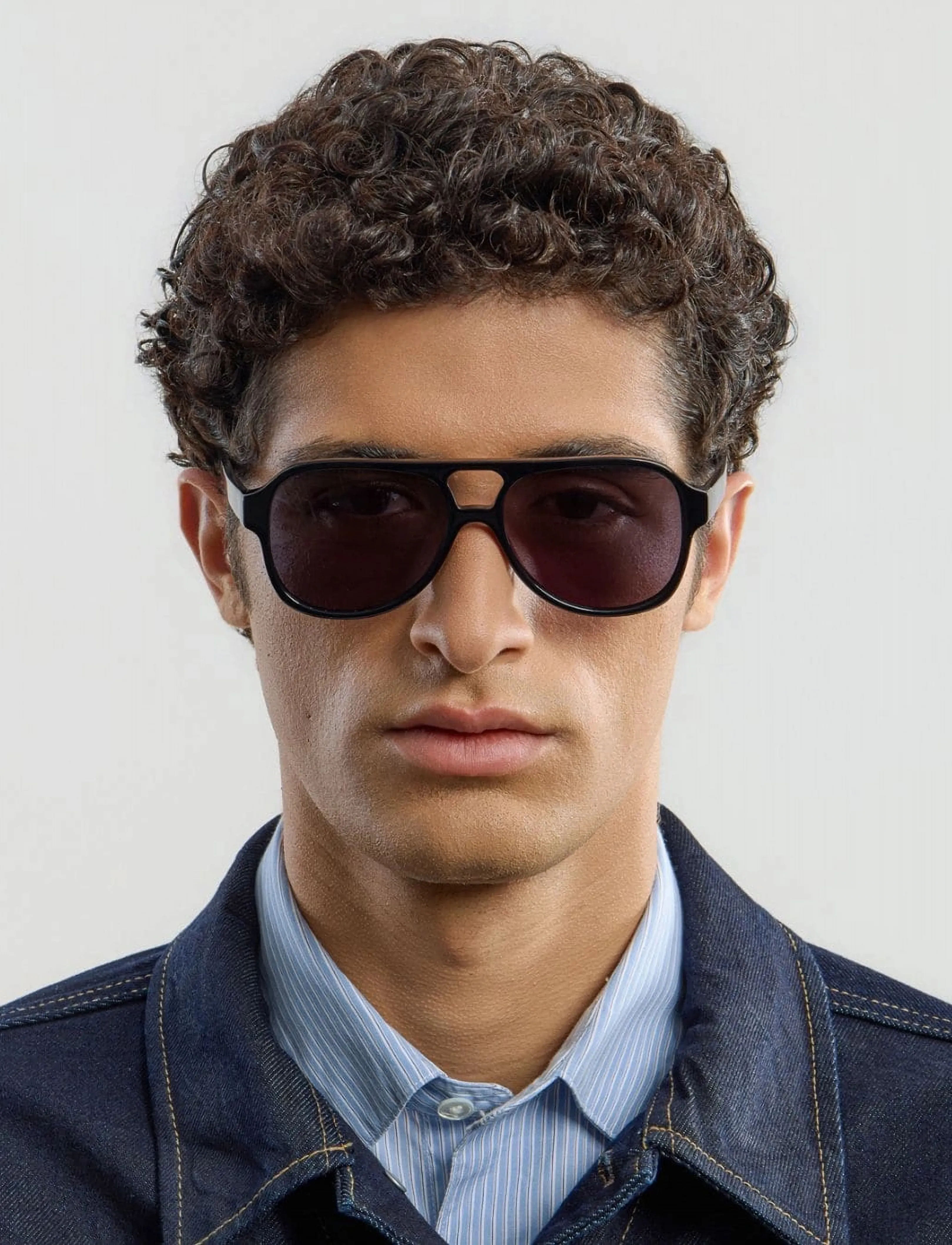 Corlin Eyewear Gelo Black Black, One Size, Sunglasses, Schwarz - Aviator Frauen