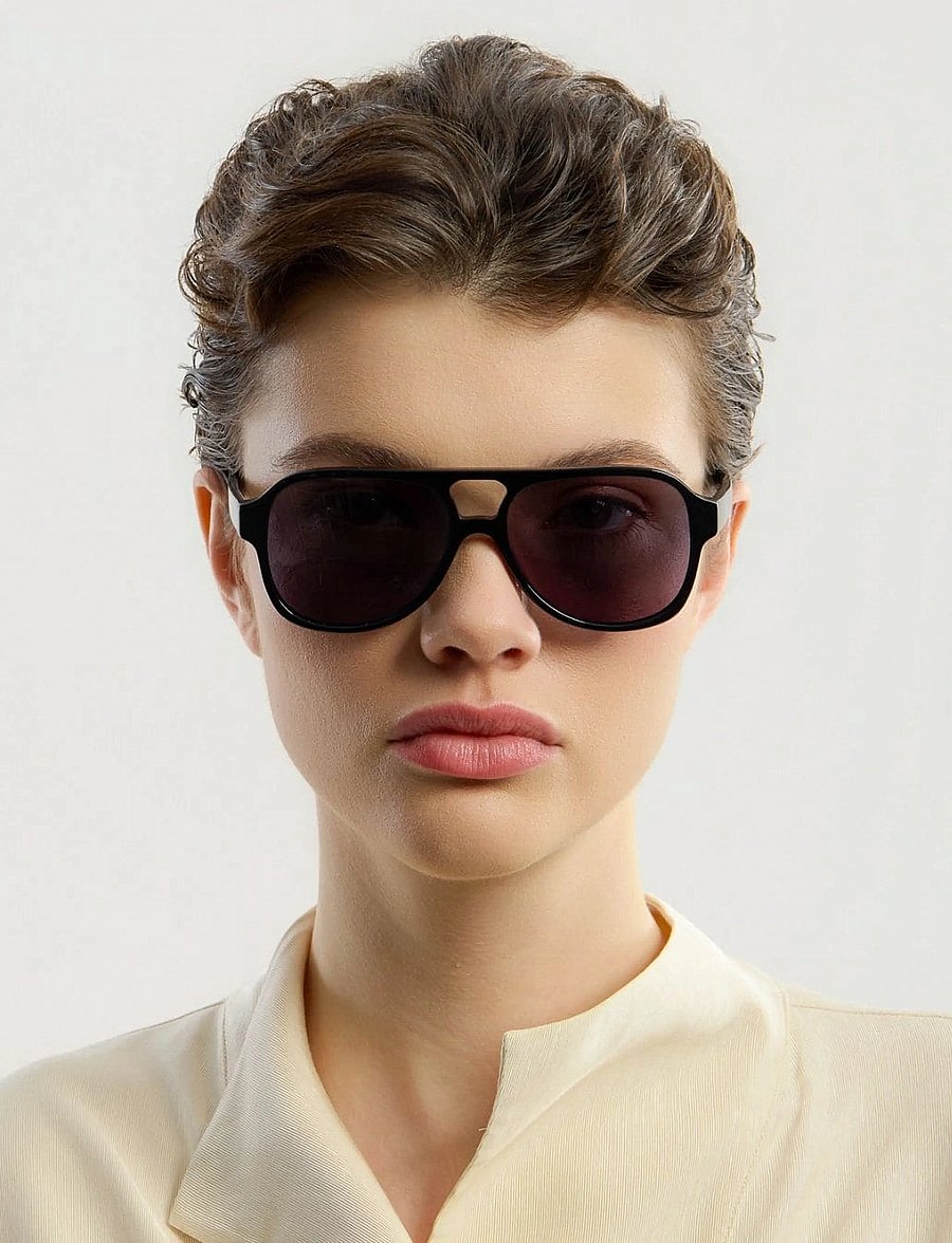 Corlin Eyewear - Gelo Black Black - aviaatori päikeseprillid - black - 5