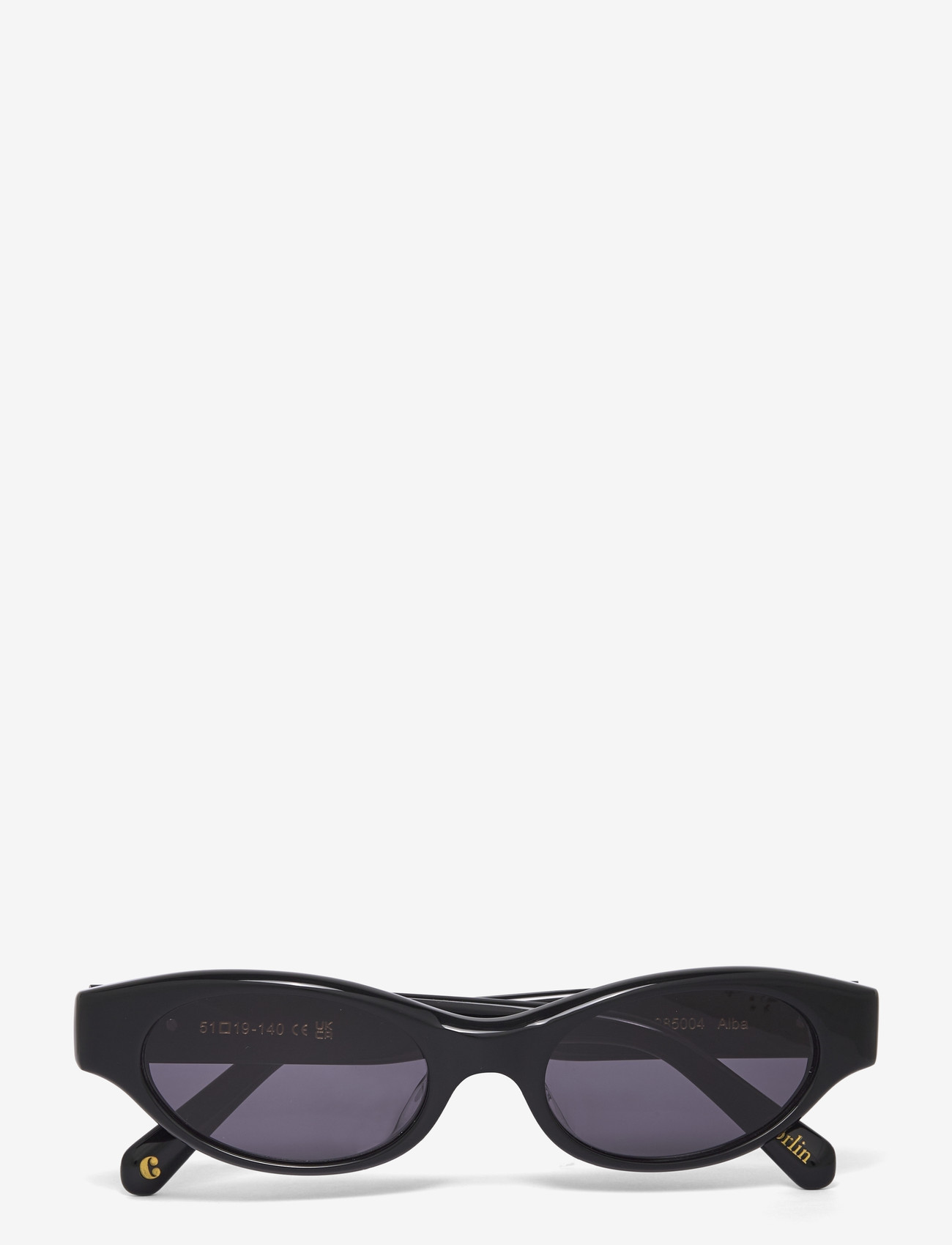Corlin Eyewear - Alba Black Black - runde form - black - 1
