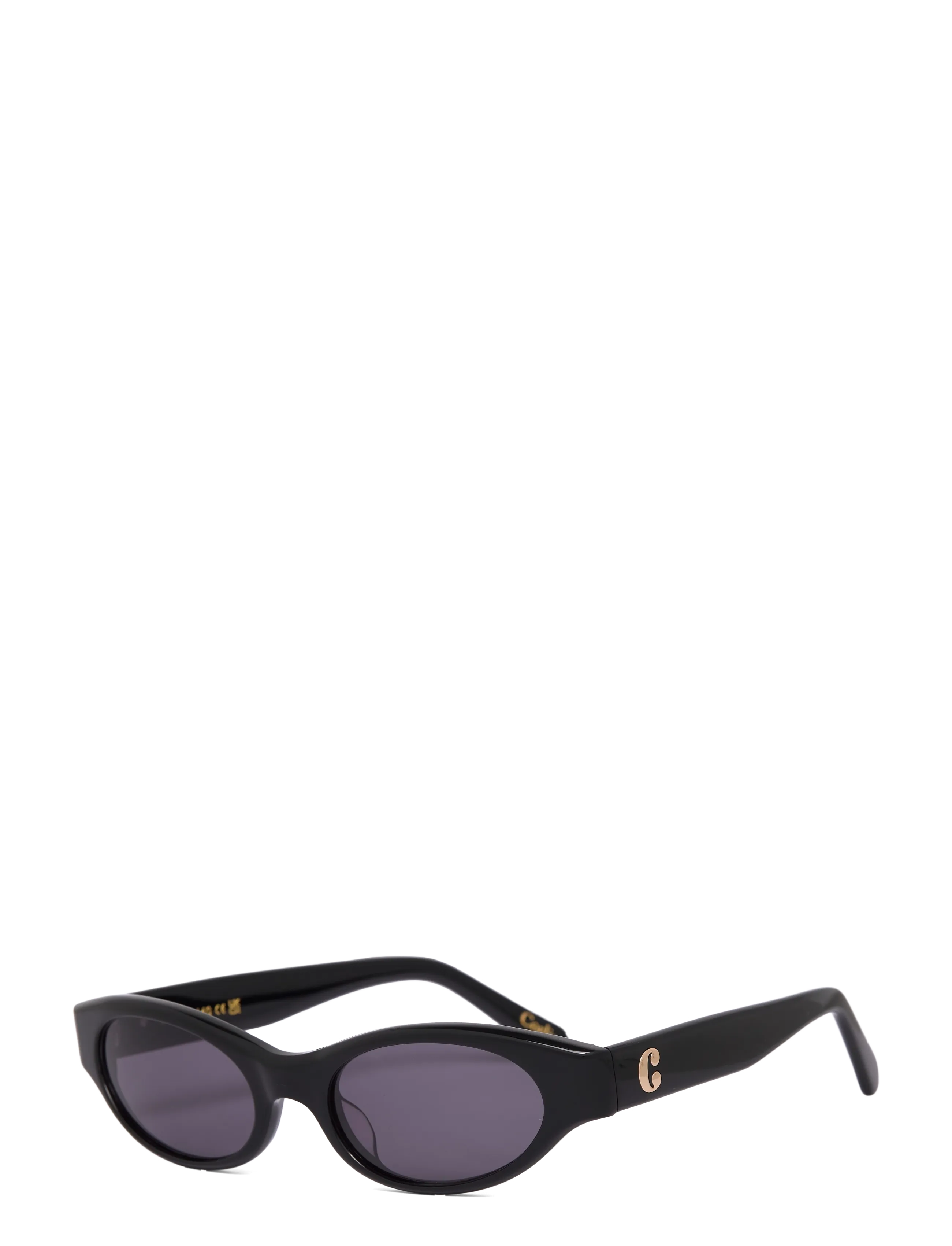 Corlin Eyewear - Alba Black Black - Ümmarguse raamiga - black - 2