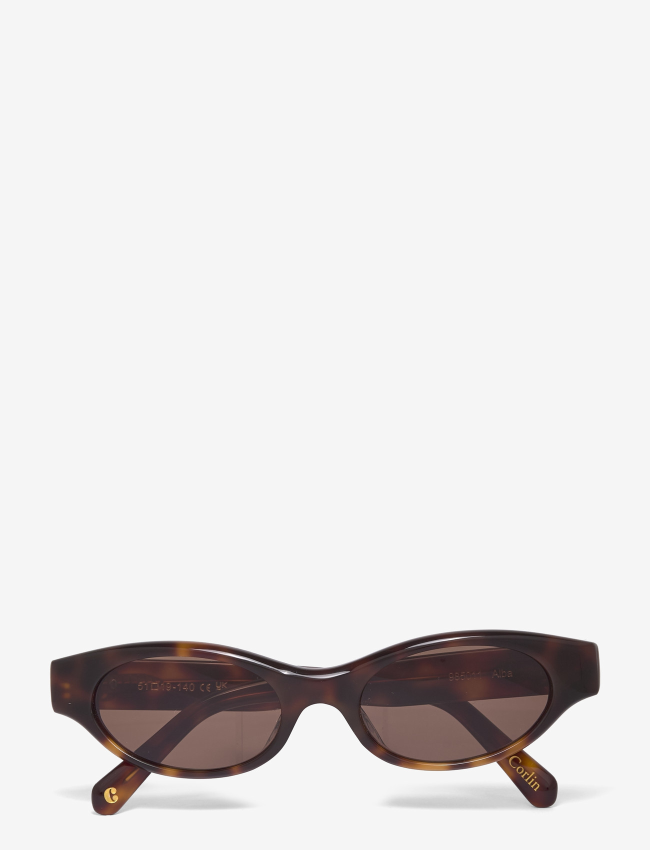Corlin Eyewear - Alba Tortoise Brown - cateye - tortoise - 1