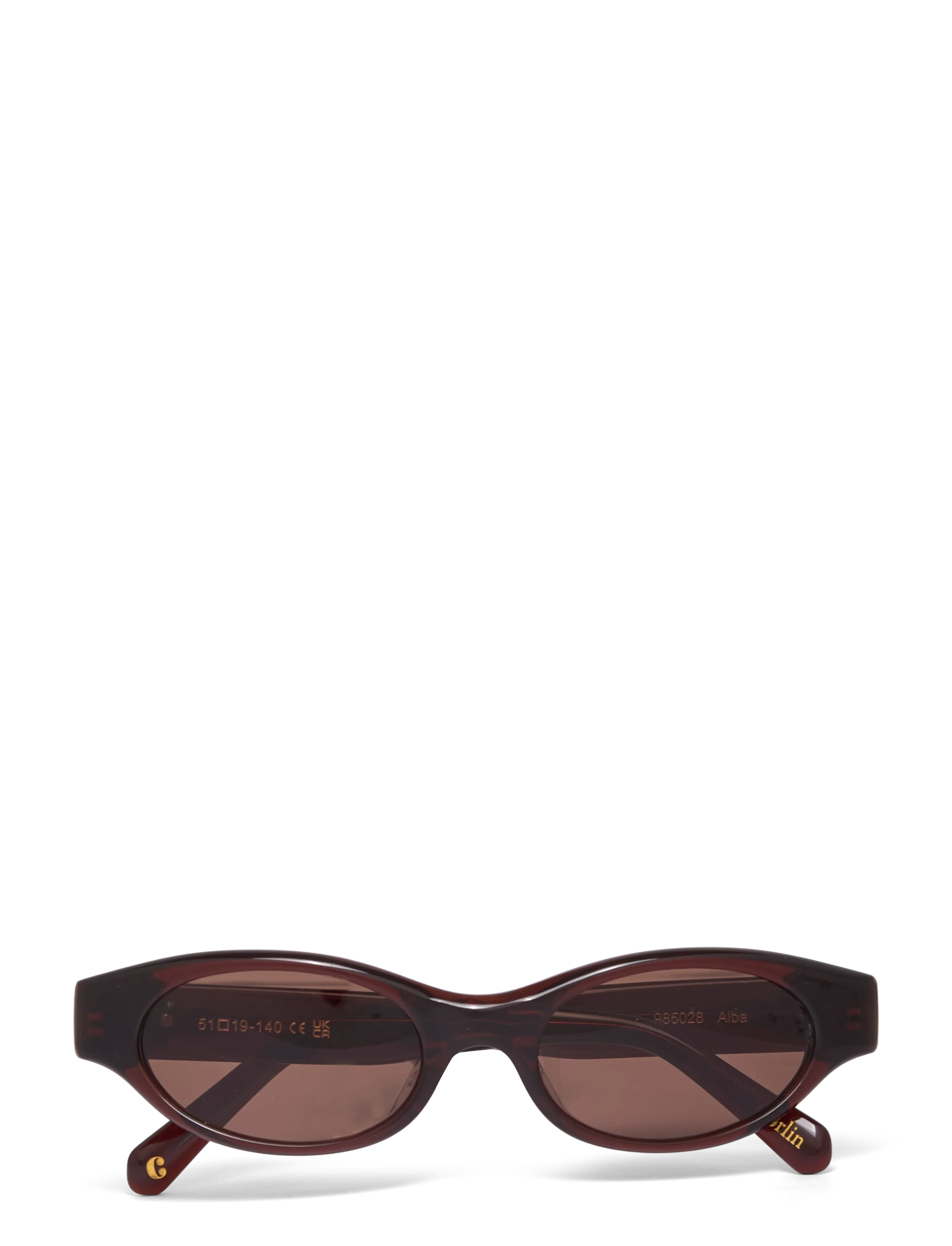 Corlin Eyewear Alba Brown Brown - Cateye - BROWN / brown