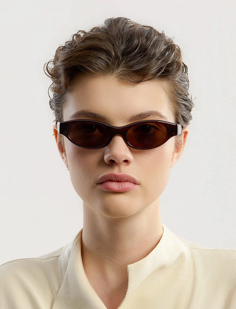 Corlin Eyewear - Alba Brown Brown - cateye - brown - 0