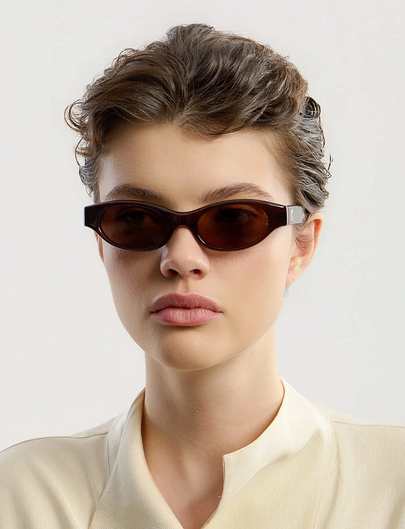 Corlin Eyewear - Alba Brown Brown - cateye - brown - 4