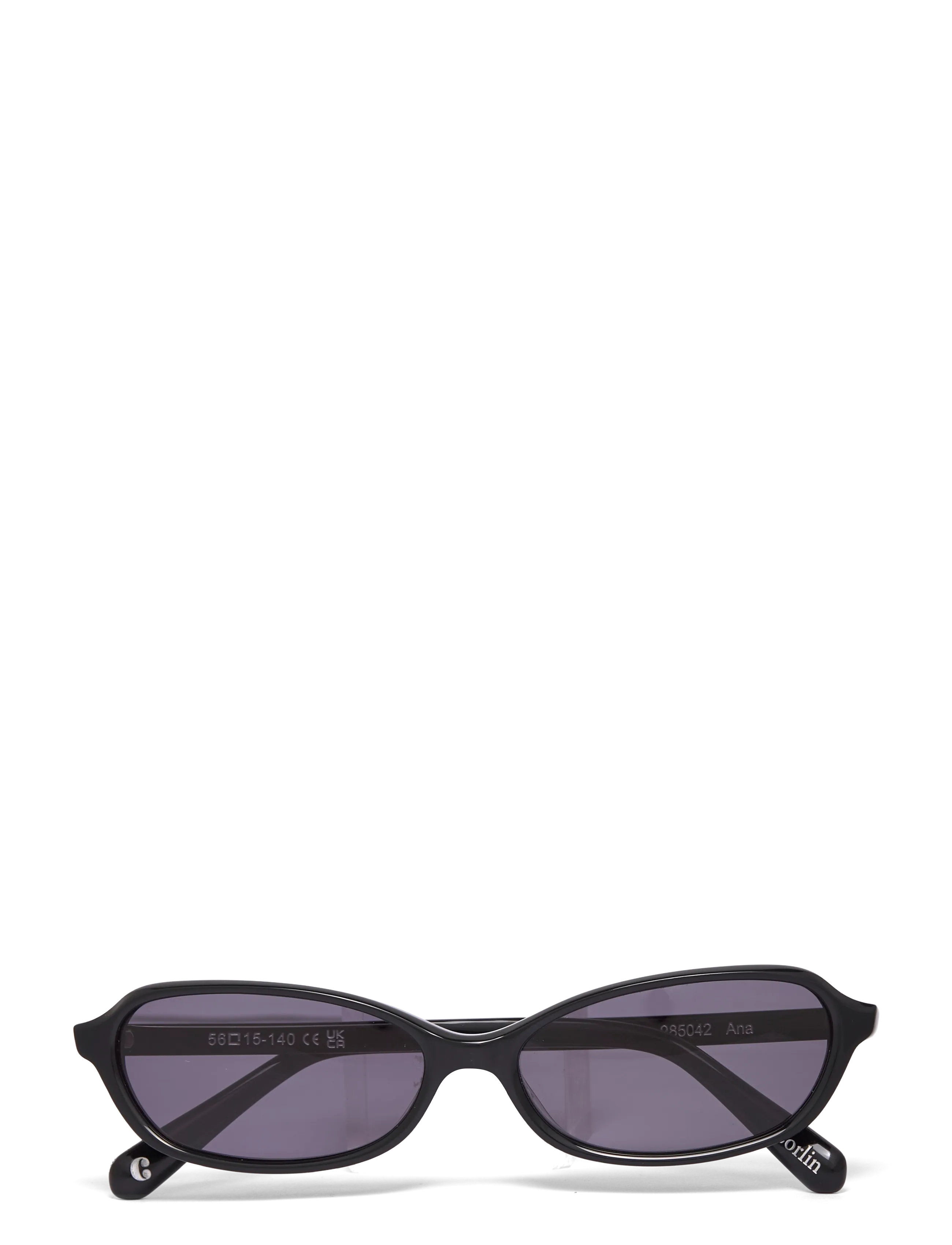 Corlin Eyewear Ana Black Black - Runde form - BLACK / black