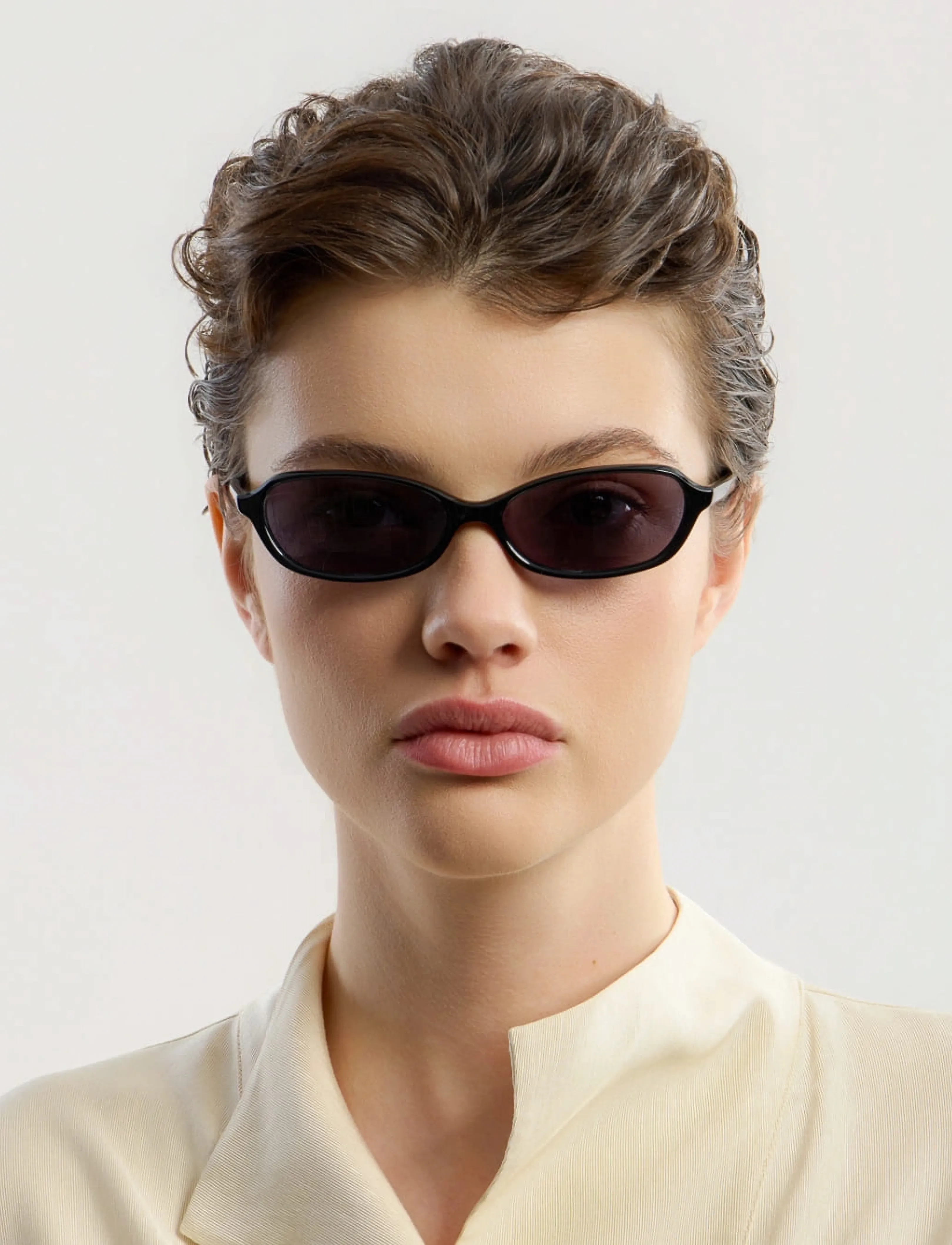 Corlin Eyewear Ana Black Black, ONE/SIZE, Black, Solbriller > Katteøjesolbriller, Dame