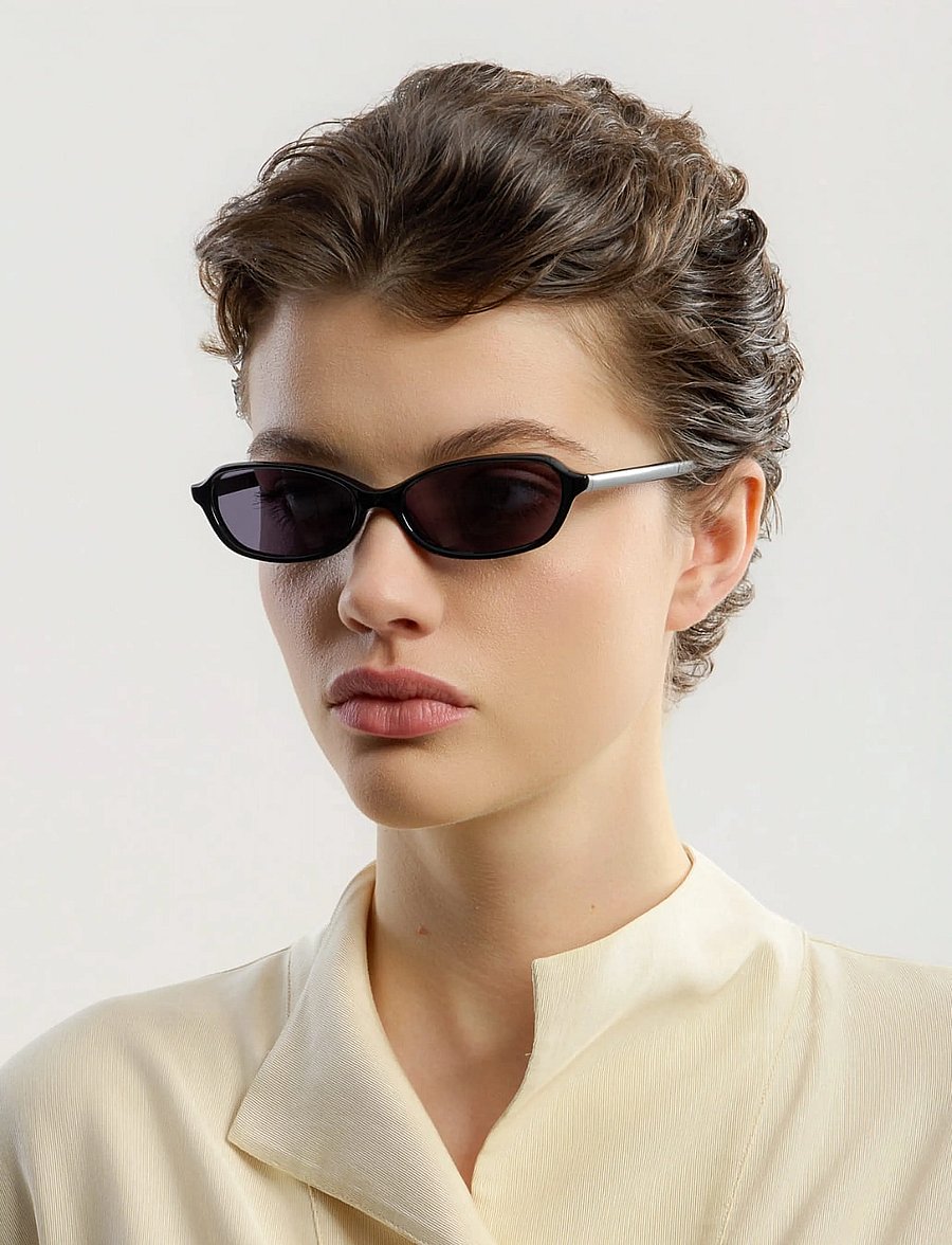 Corlin Eyewear - Ana Black Black - runder rahmen - black - 4