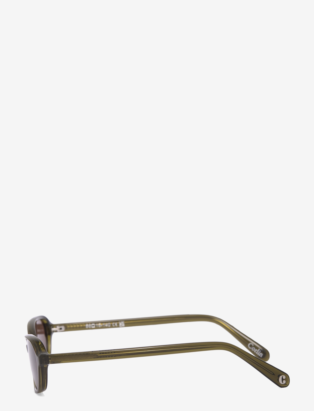 Corlin Eyewear - Ana Olive Brown - cateye solbriller - olive - 3