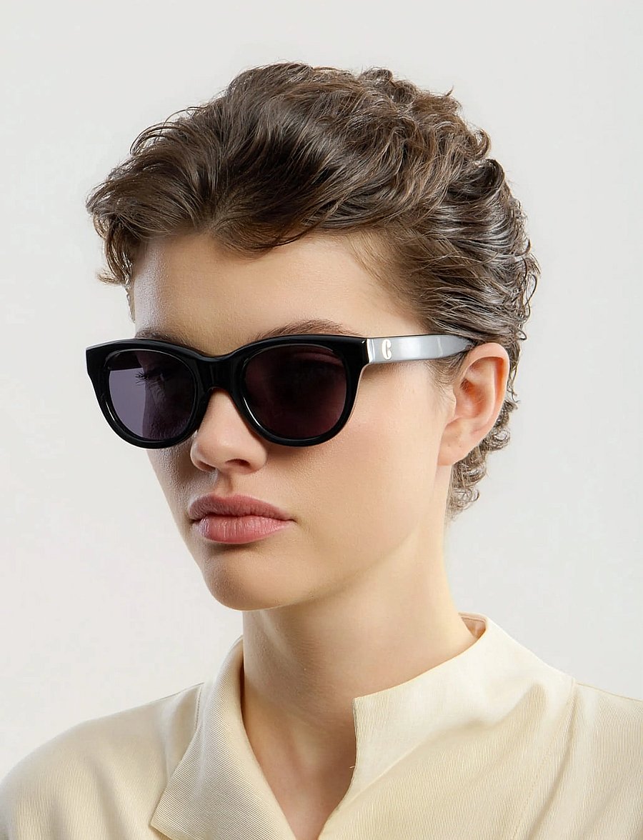 Corlin Eyewear - Rey Black Black - d-förmig - black - 4