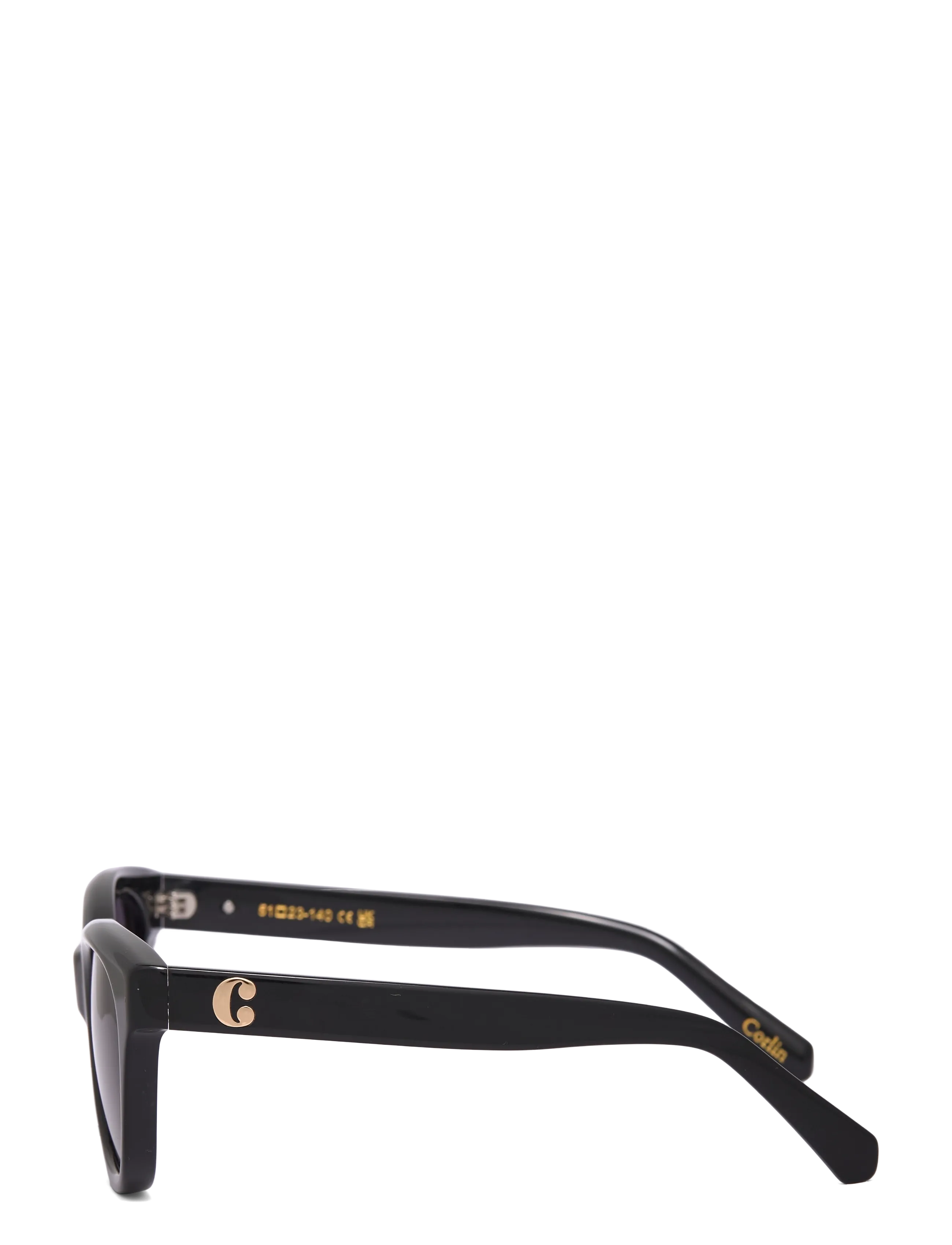 Corlin Eyewear - Rey Black Black - d-formade - black - 3