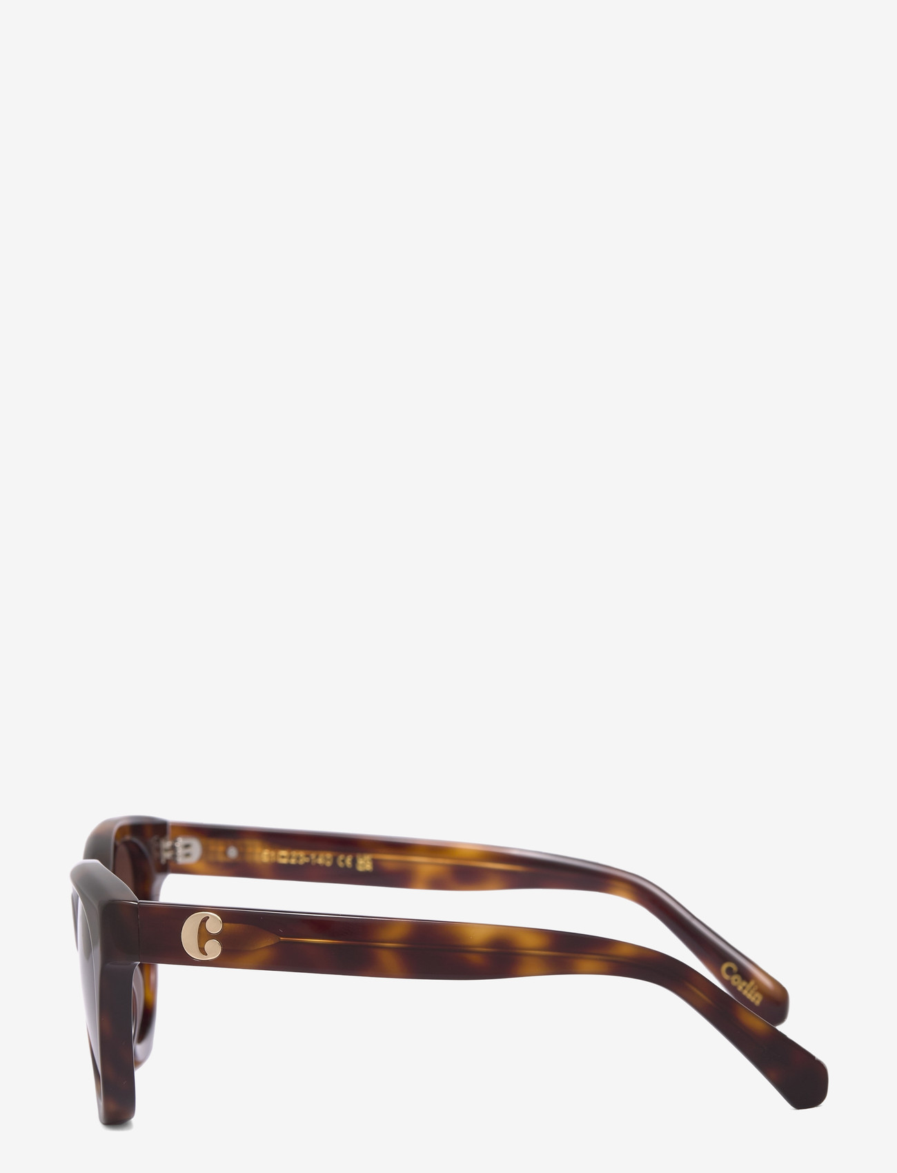 Corlin Eyewear - Rey Tortoise Brown - d-shaped - tortoise - 3