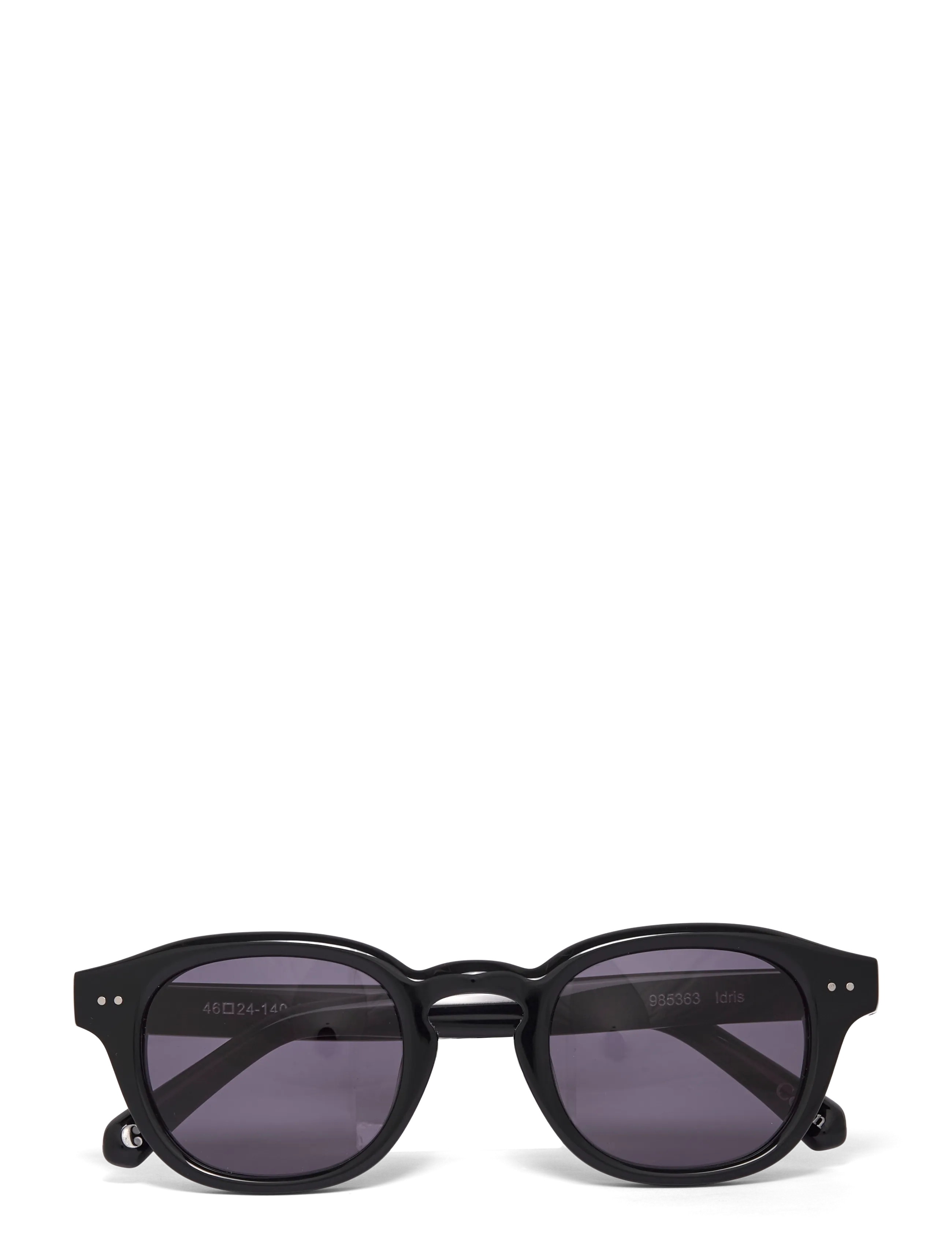 Corlin Eyewear Idris Black Black - Runde form - BLACK / black