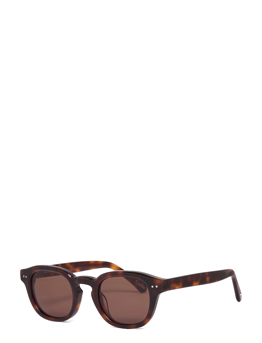 Corlin Eyewear - Idris Tortoise Brown - pyöreät aurinkolasit - tortoise - 2