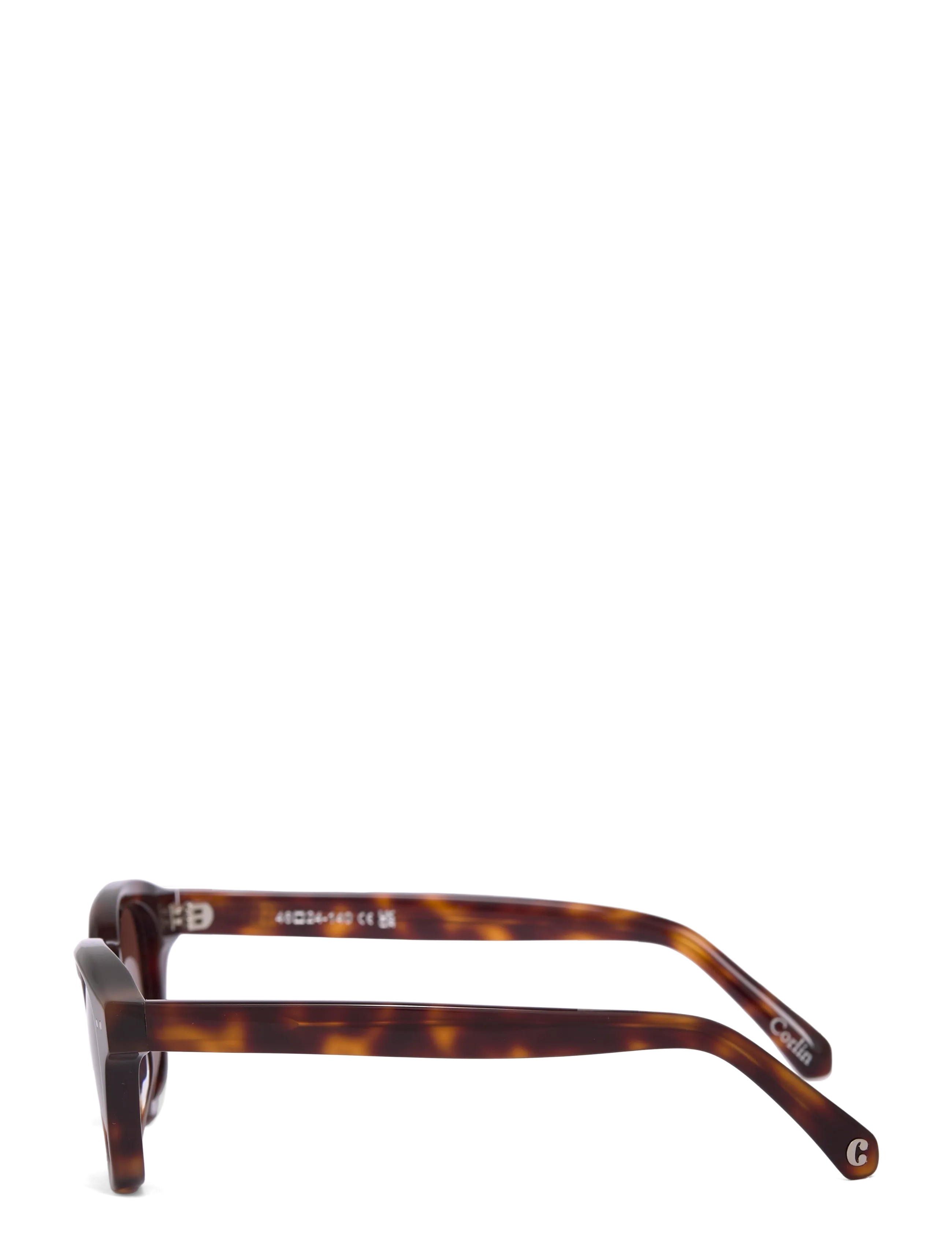 Corlin Eyewear - Idris Tortoise Brown - round frame - tortoise - 3