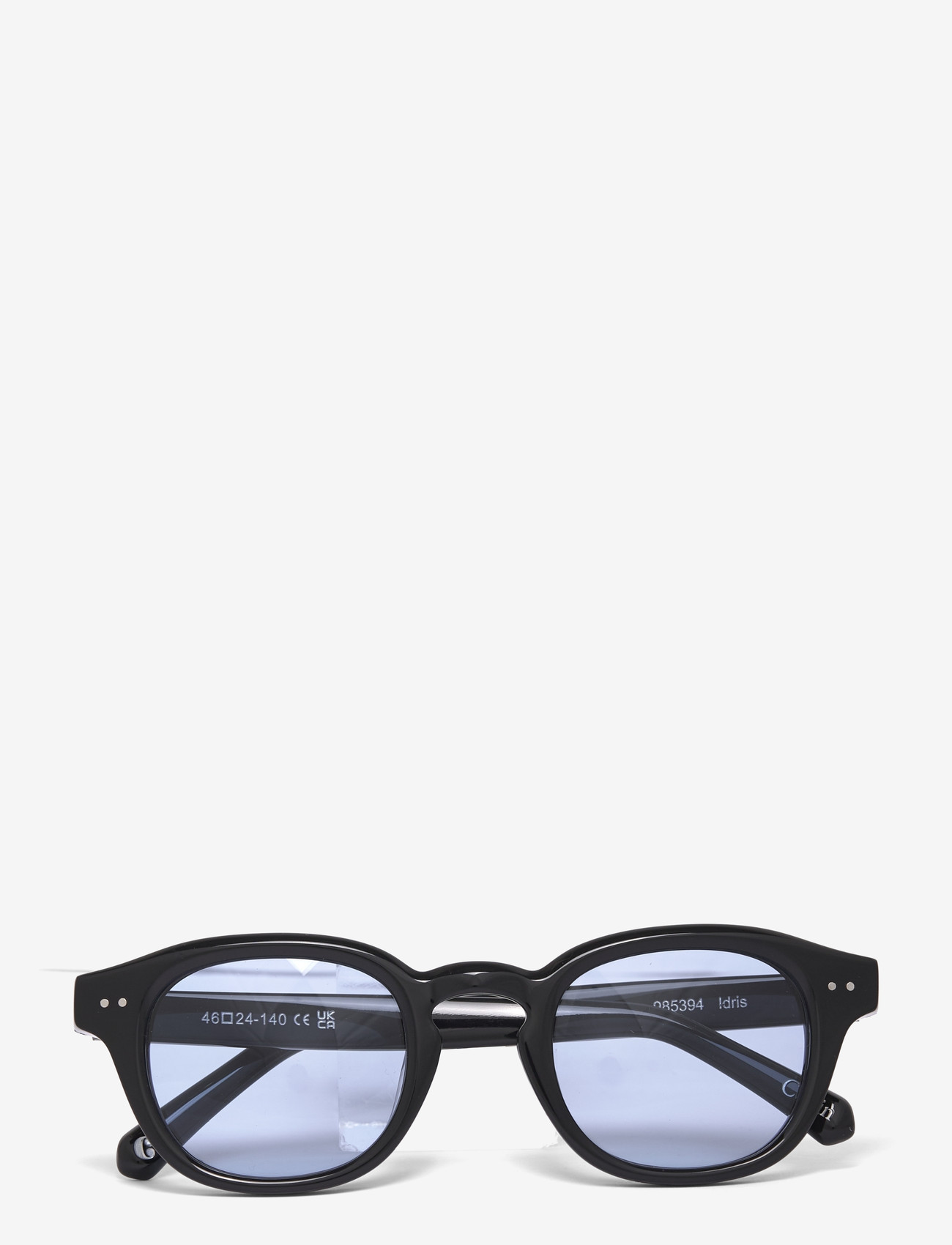 Corlin Eyewear - Idris Black Blue - runde form - black - 1