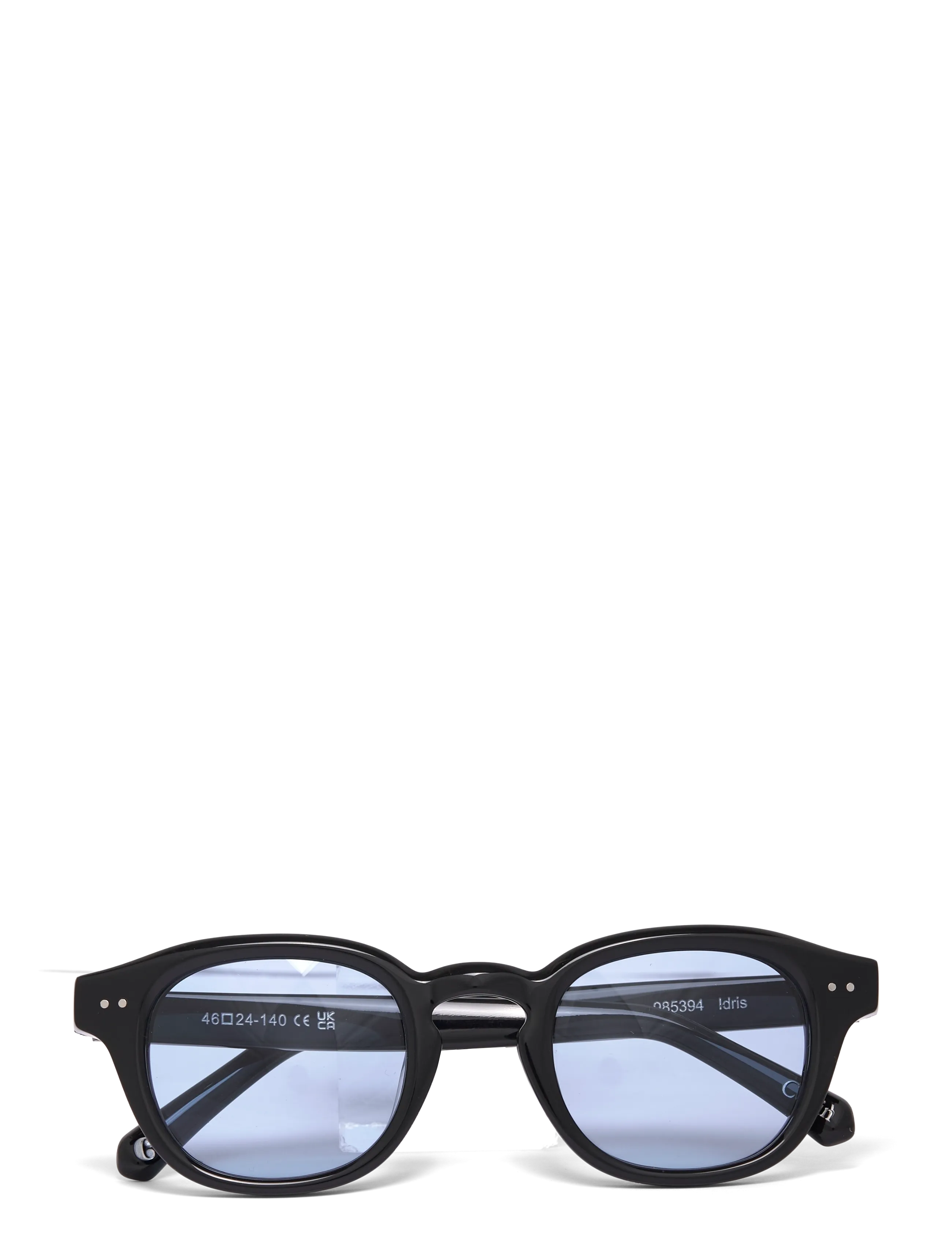 Corlin Eyewear Idris Black Blue - Sunglasses - BLACK / blue