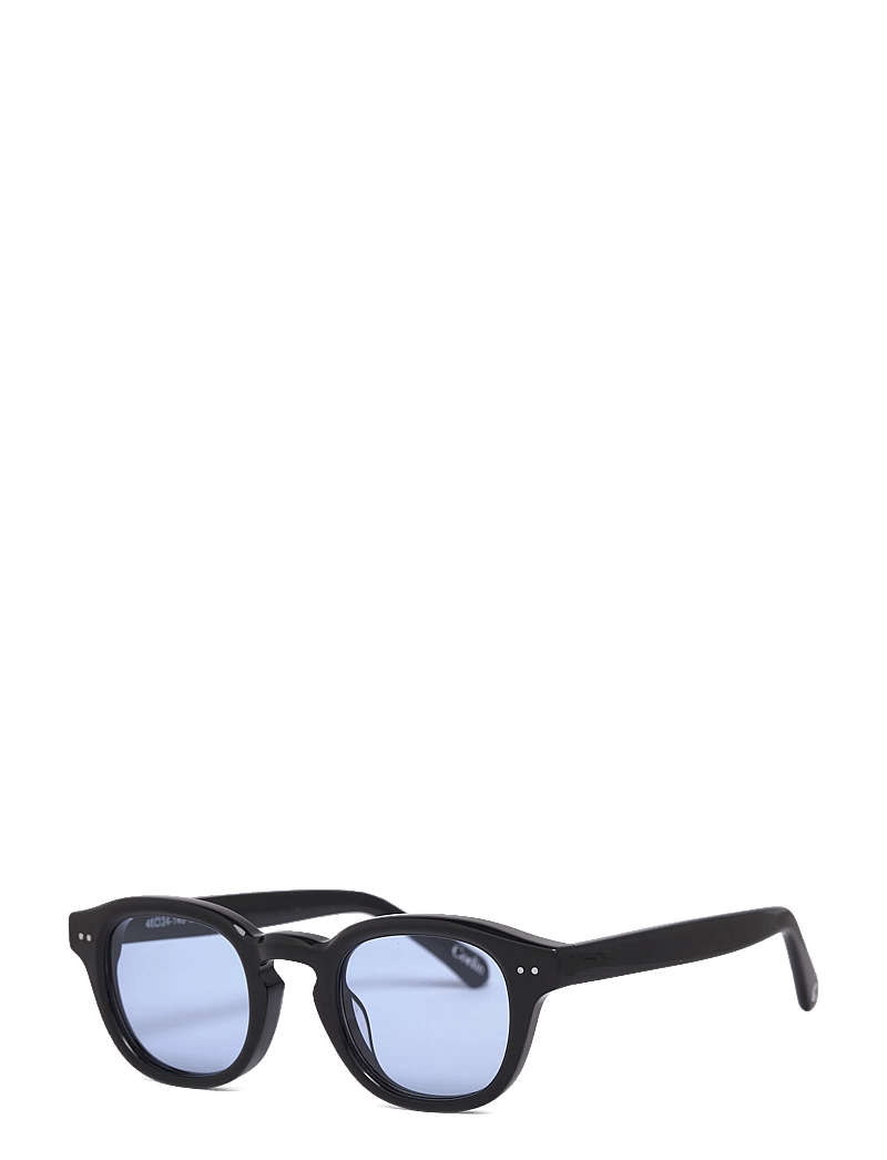 Corlin Eyewear - Idris Black Blue - runde form - black - 2