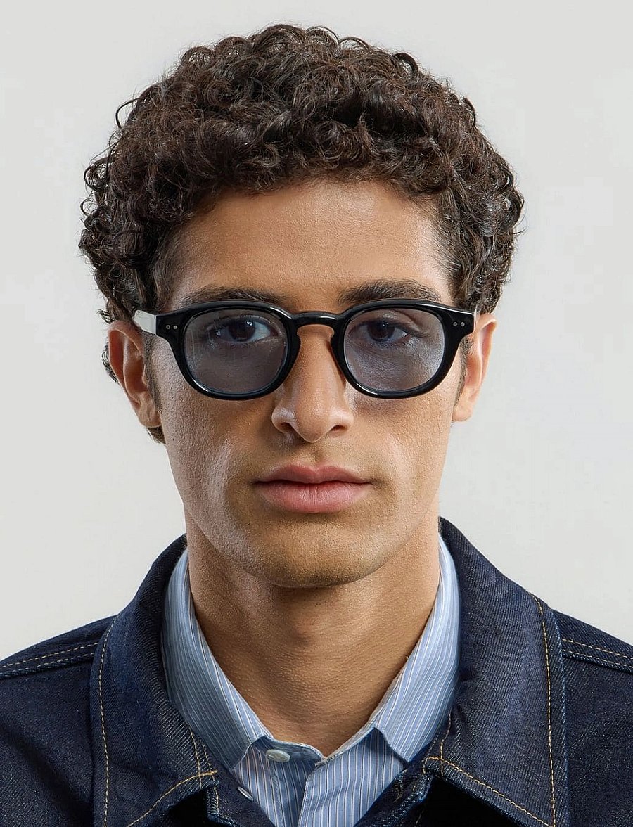 Corlin Eyewear - Idris Black Blue - black - 0