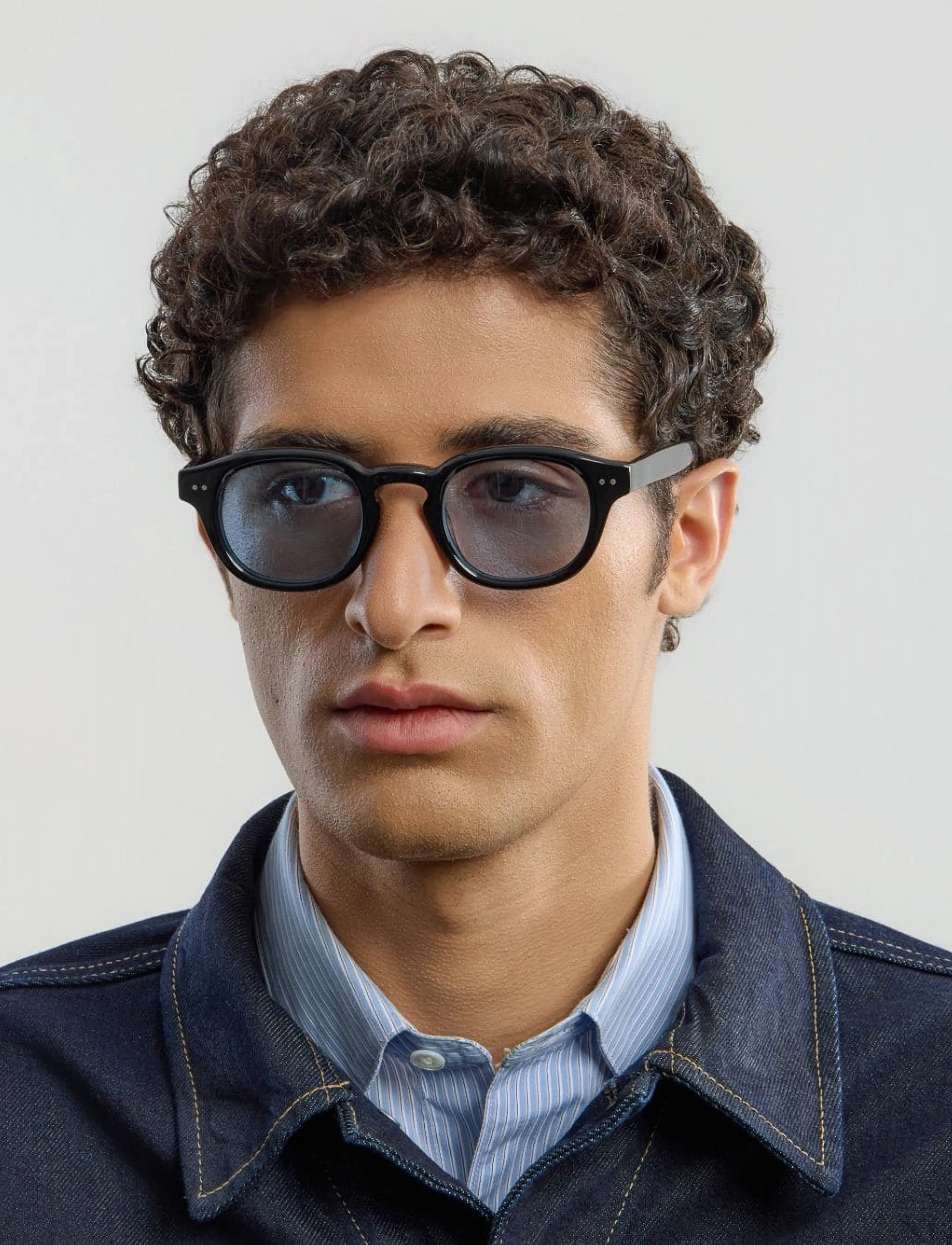 Corlin Eyewear - Idris Black Blue - black - 5