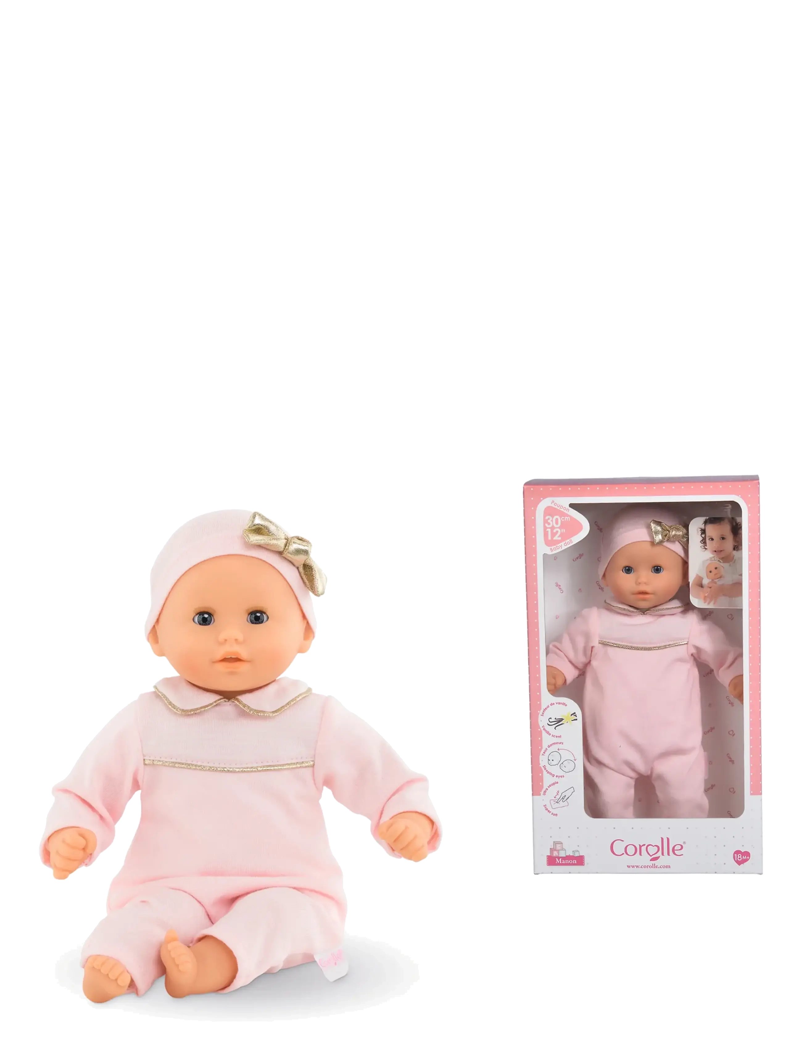 Corolle - Corolle Calin Doll Manon, 30cm - madalaimad hinnad - pink - 5