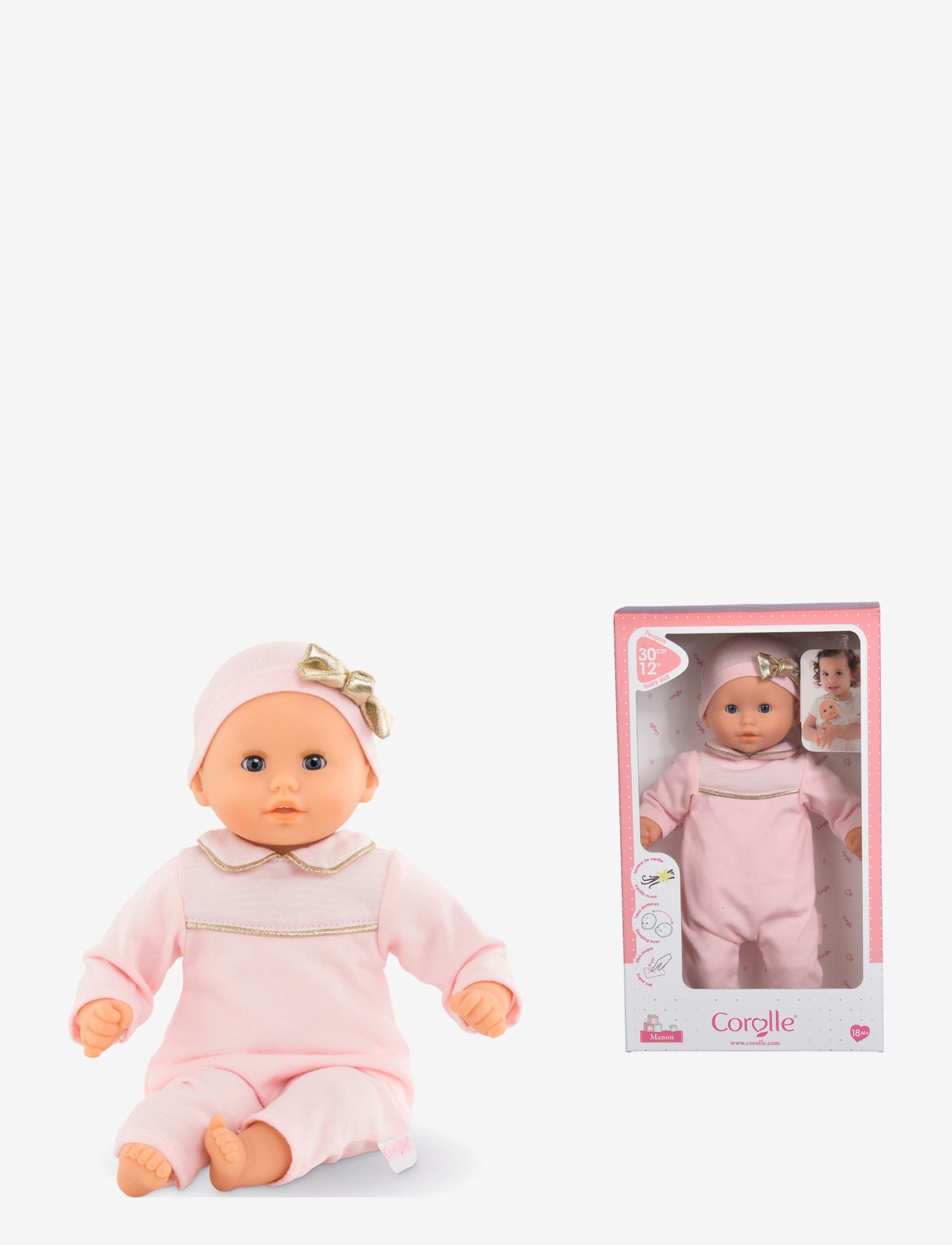 Corolle - Corolle Calin Doll Manon, 30cm - laveste priser - pink - 5