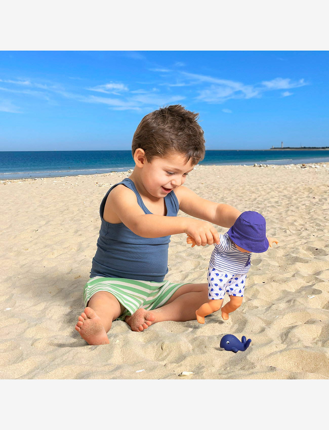 Corolle - Corolle Doll Bath Marin, 30 cm - dockor - blue - 3