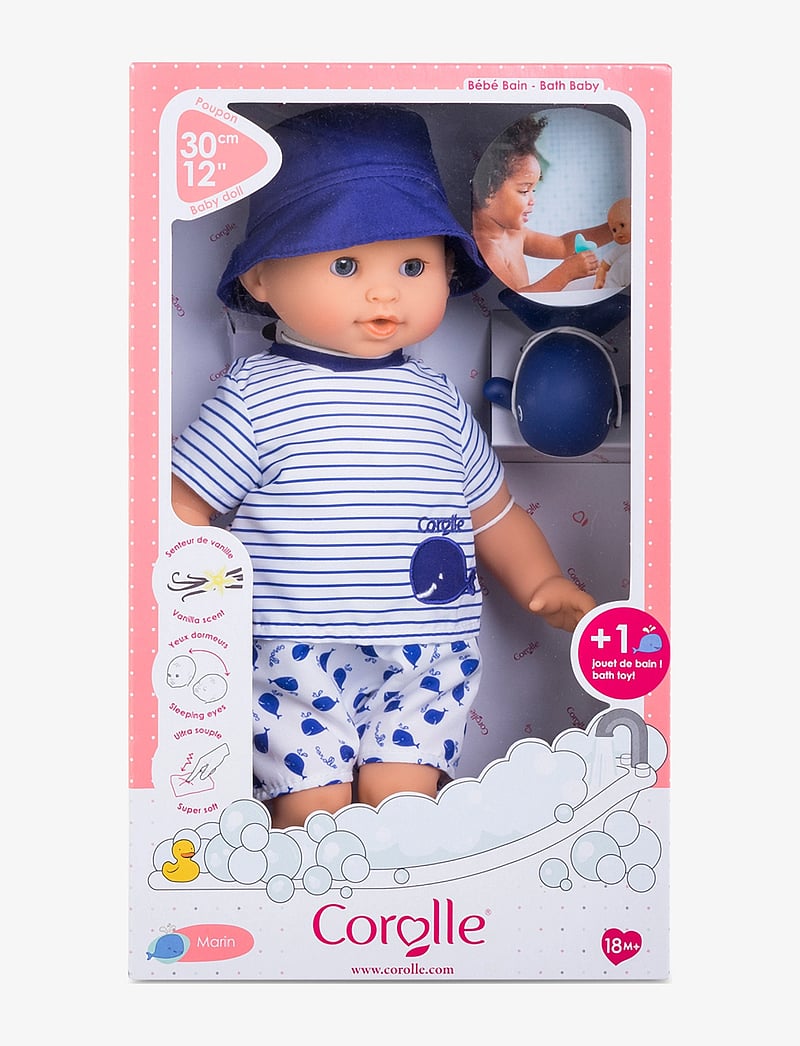Corolle - Corolle Doll Bath Marin, 30 cm - nukud - blue - 4