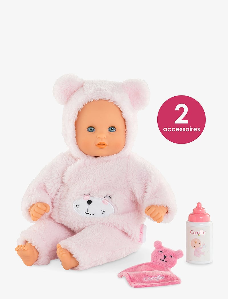 Corolle - Corolle Doll Loving Teddy Bear, 30 cm - nukud - pink - 2