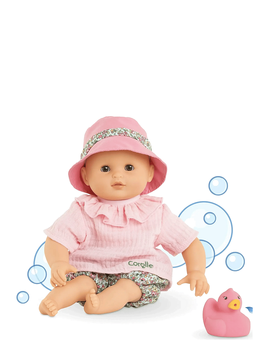 Corolle - Corolle Bath Doll Coralie, 30 cm - nukud - pink - 1
