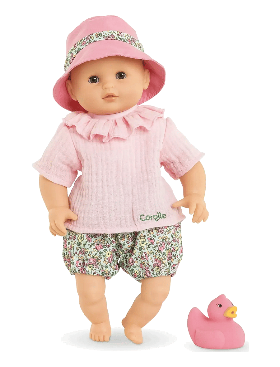 Corolle - Corolle Bath Doll Coralie, 30 cm - nukud - pink - 3