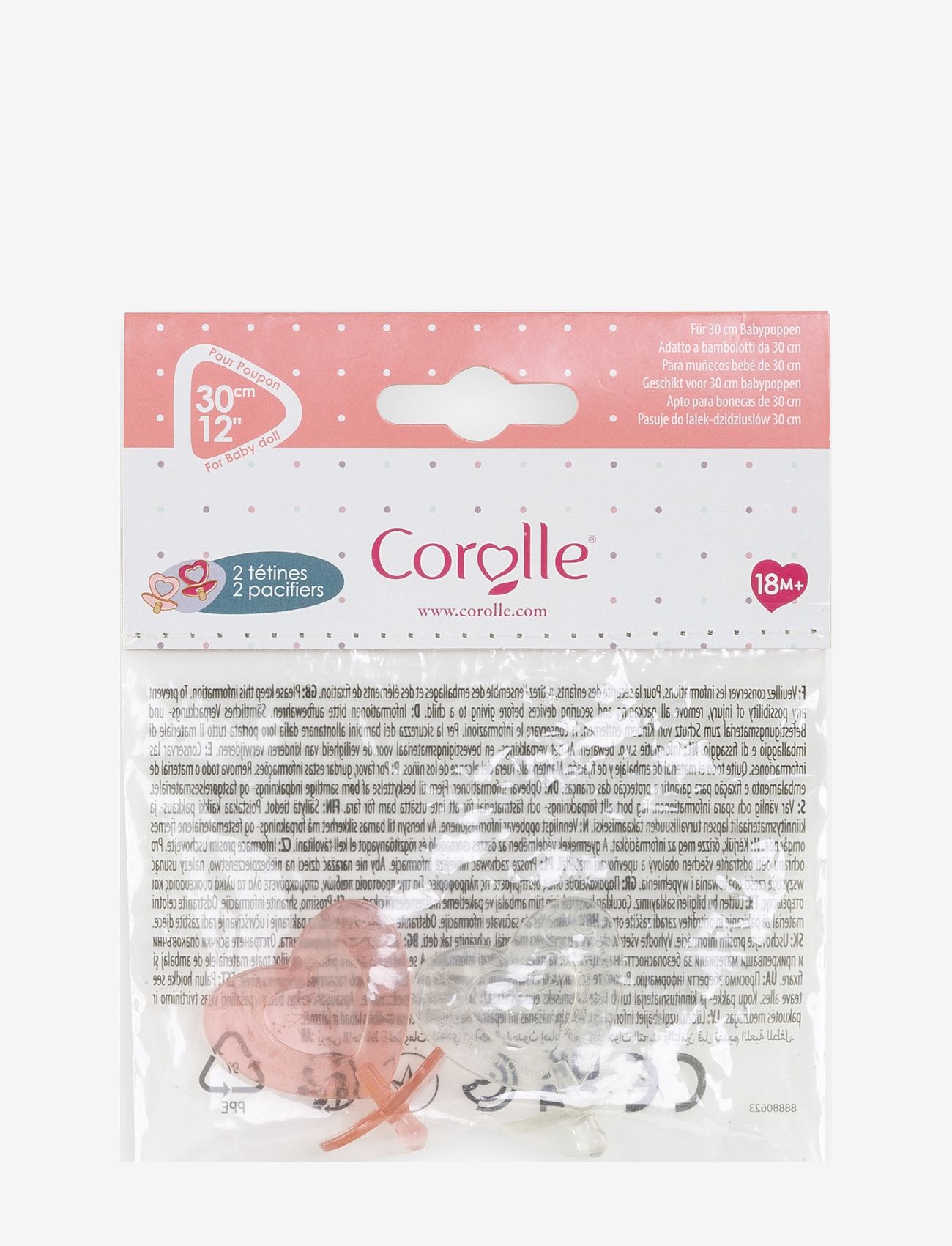 Corolle - Corolle Docktillbehör, Nappar, 30 cm - multi coloured - 3