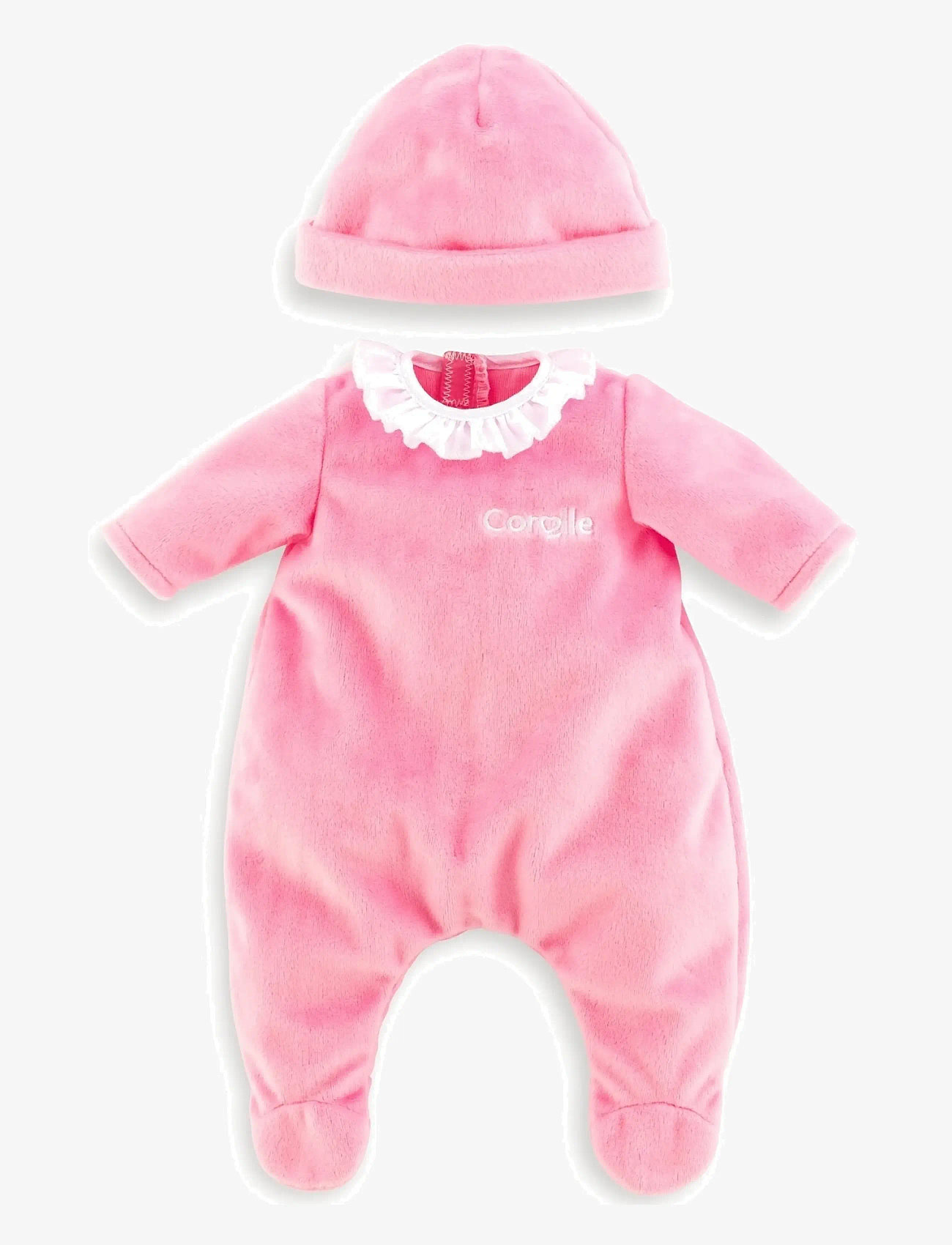 Corolle - Corolle Doll Clothes Pyjamas and Hat, 30 cm - doll clothes - pink - 0