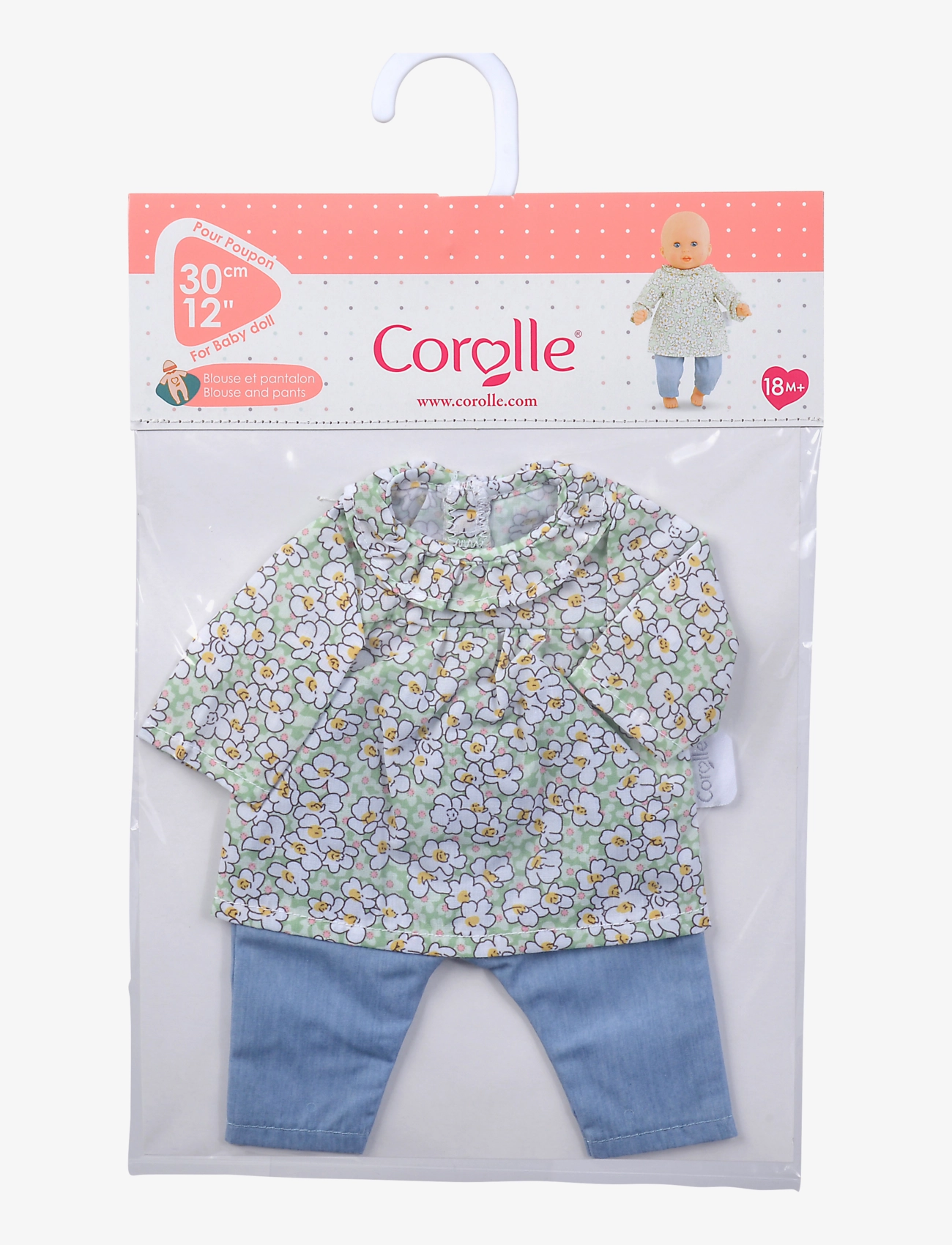 Corolle - Corolle Blouse and Pants, 30 cm - multi coloured - 1