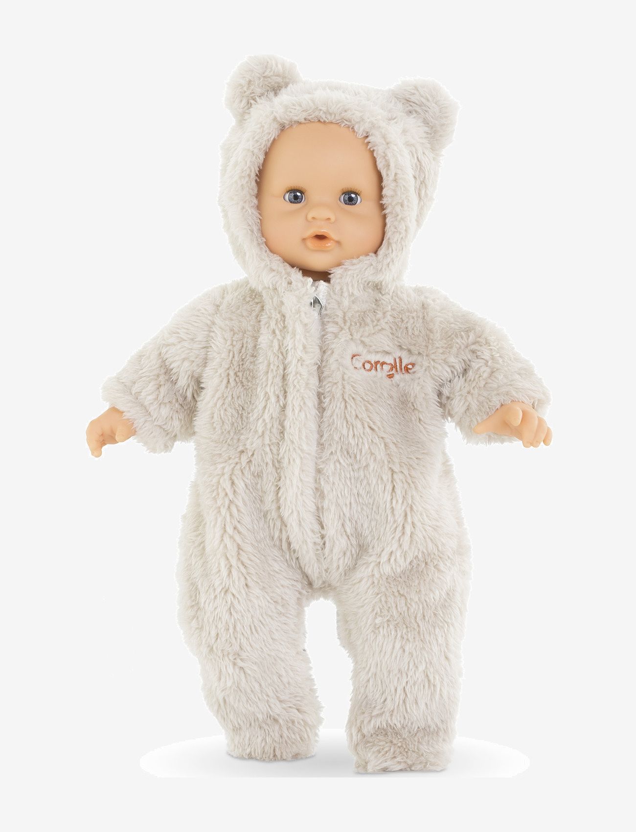 Corolle - Corolle Dockkläder, Mjuk "Teddy" Overall, 30 cm - beige - 4