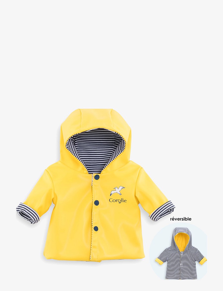 Corolle - Corolle Reversible Rain Coat, 30 cm - multi coloured - 0