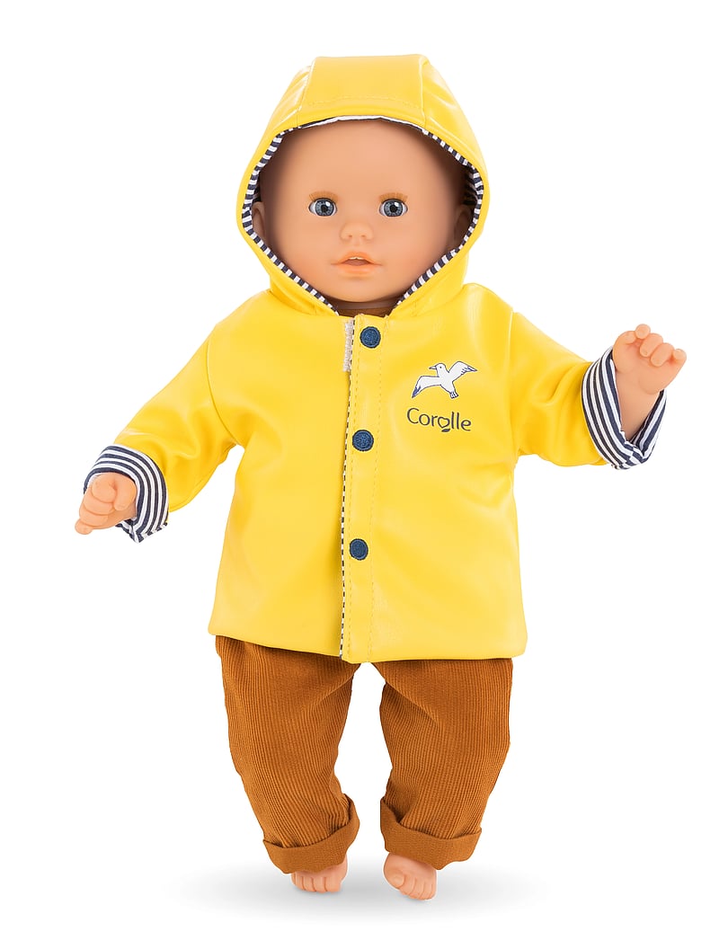 Corolle - Corolle Reversible Rain Coat, 30 cm - multi coloured - 4