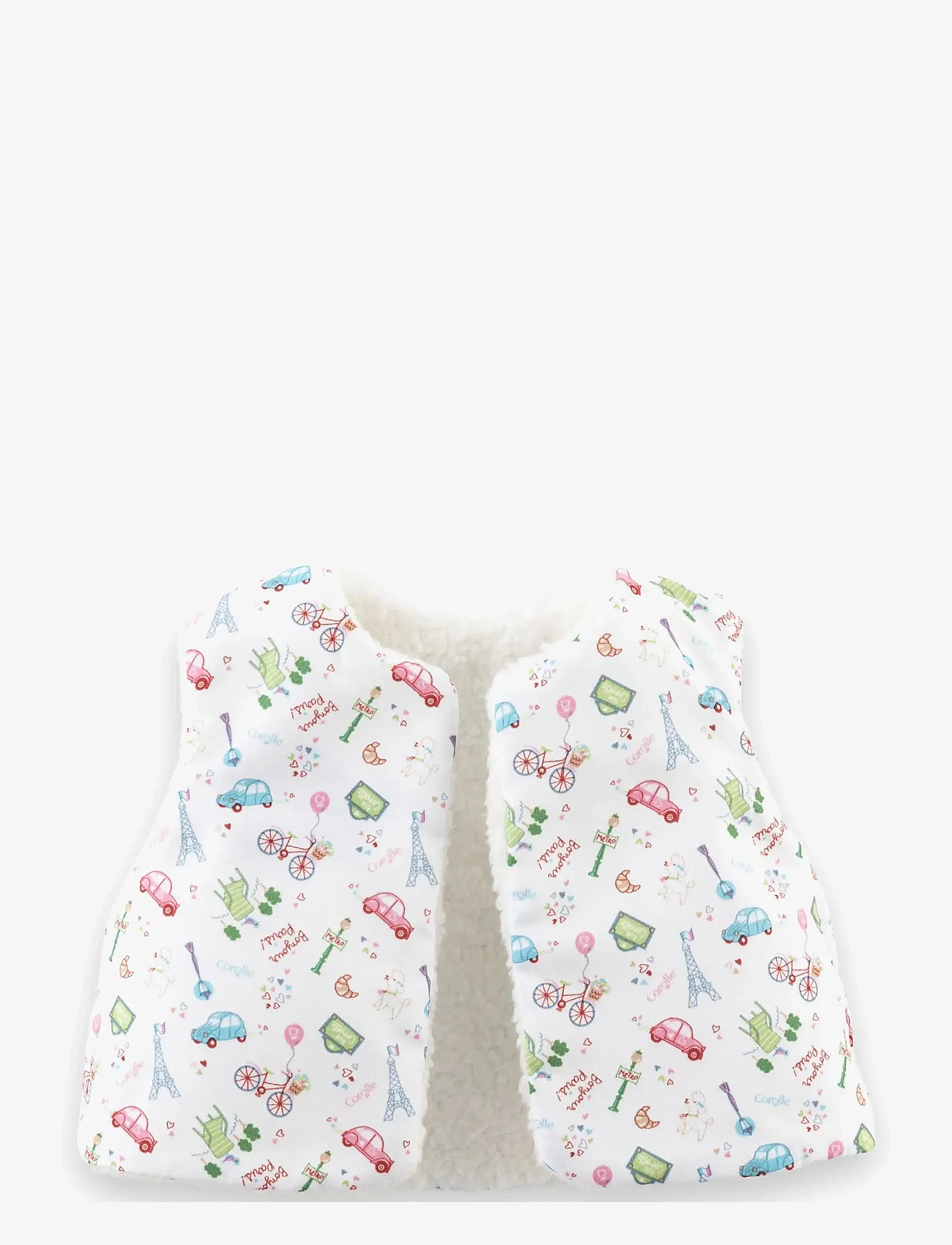 Corolle - Corolle Doll Clothes Hat and Vest, 30 cm - puppenbekleidung - ecru - 5