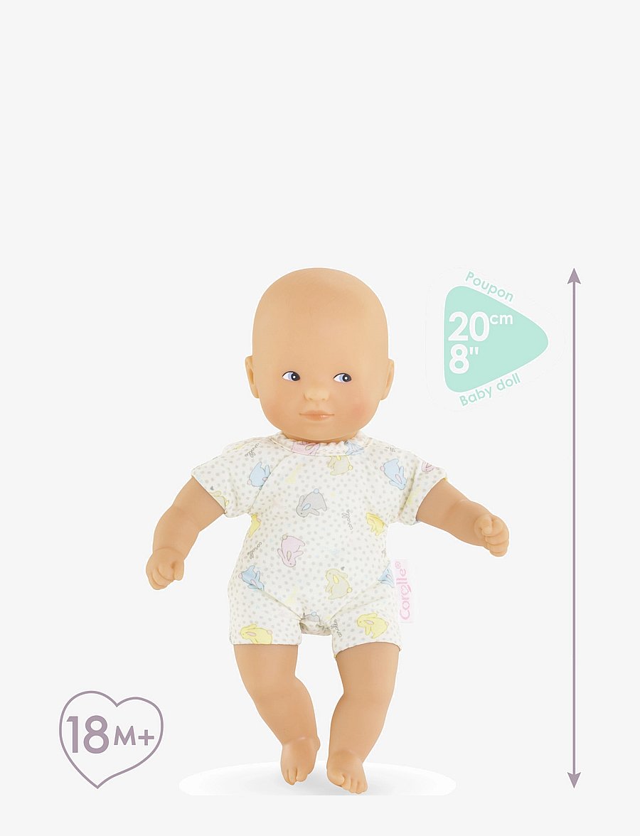 Corolle - Corolle Mini Calin Docka, Blåögd, 20 cm - puppen - multi coloured - 3