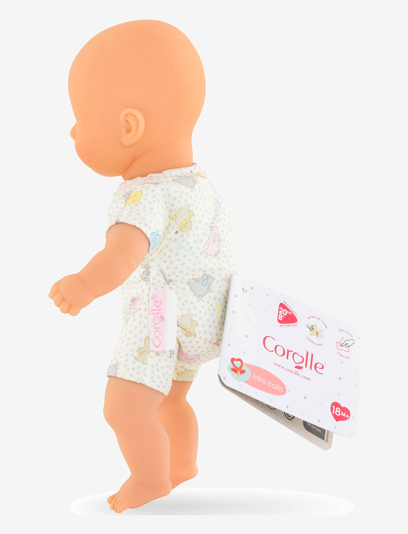 Corolle - Corolle Mini Calin Docka, Blåögd, 20 cm - dolls - multi coloured - 4