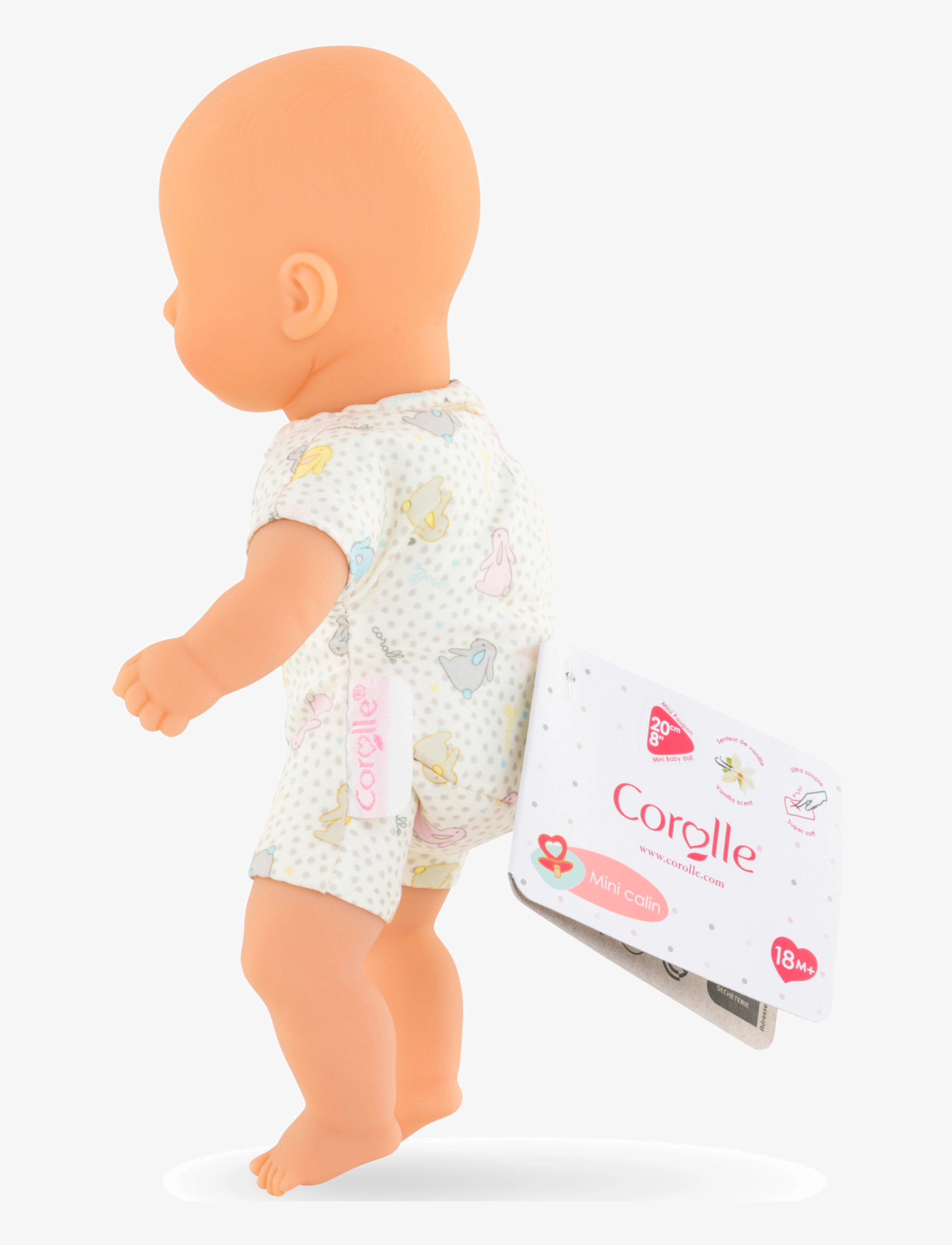 Corolle - Corolle Mini Calin Docka, Blåögd, 20 cm - puppen - multi coloured - 4