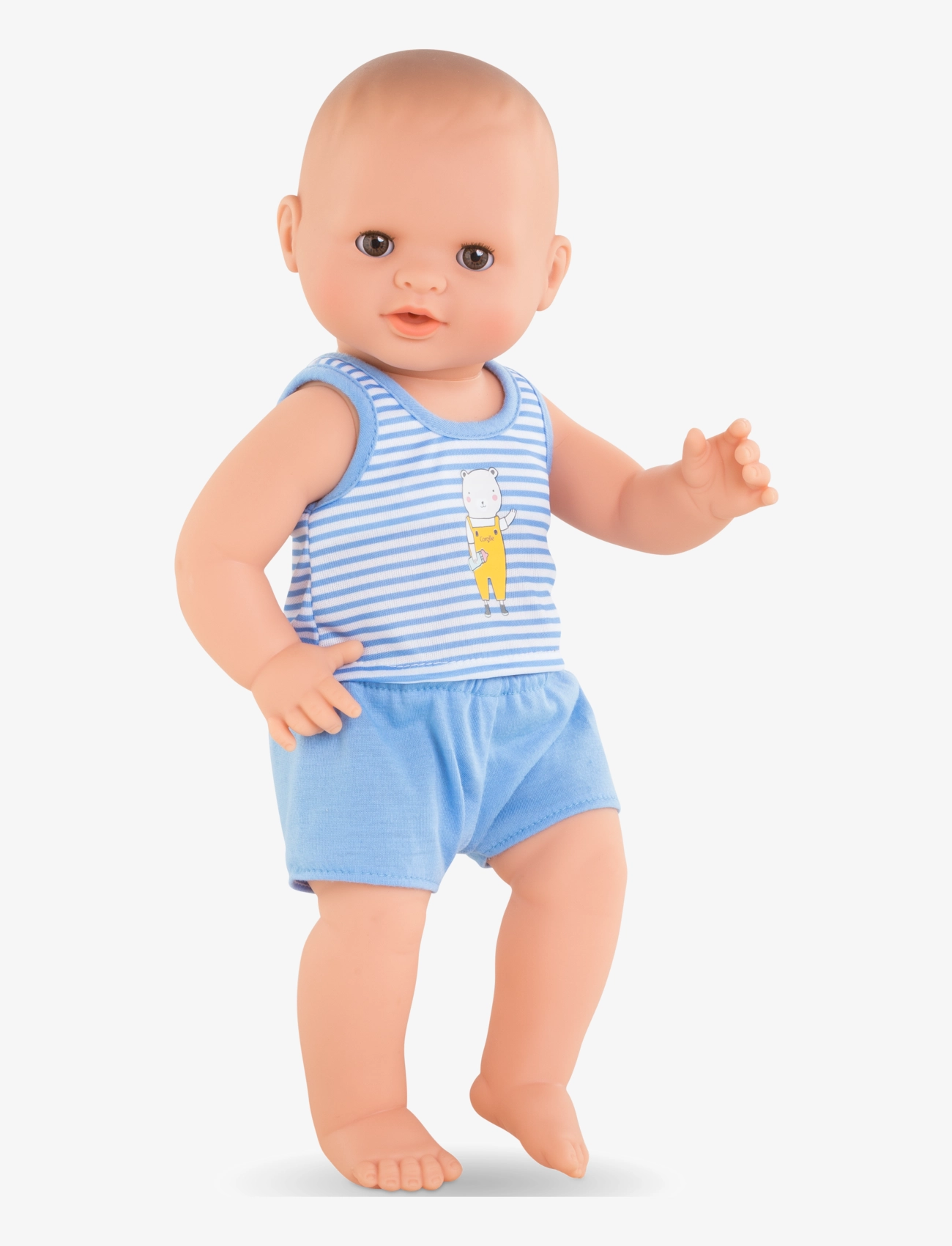 Corolle - Corolle Äta Väta Pojkdocka Paul, 36 cm - dockor - blue - 5