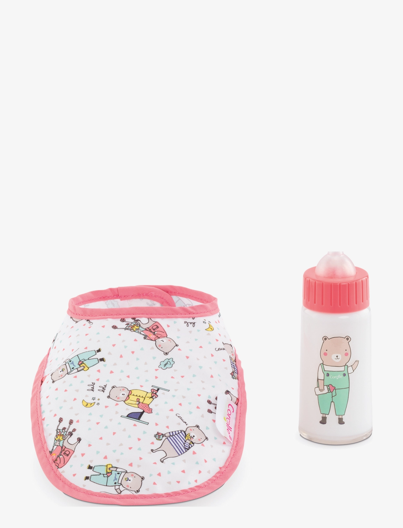 COROLLE Corolle Corolle Mgp 14-17" Bib + Magic Milk Patterned - One Size - Kinder