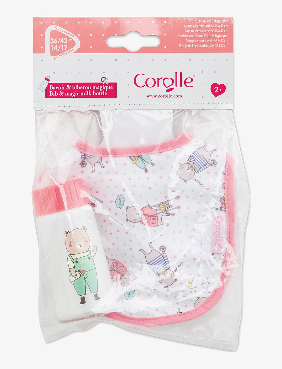 Corolle - Corolle Corolle MGP 14-17" Bib + Magic Milk - nukutarvikud - multi coloured - 2
