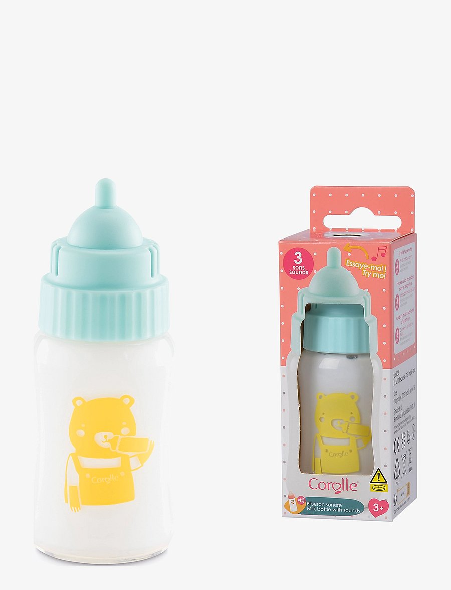 Corolle - Corolle MGP 14" Milk Bottle w/Sound - nukkude lisatarvikud - pink - 2