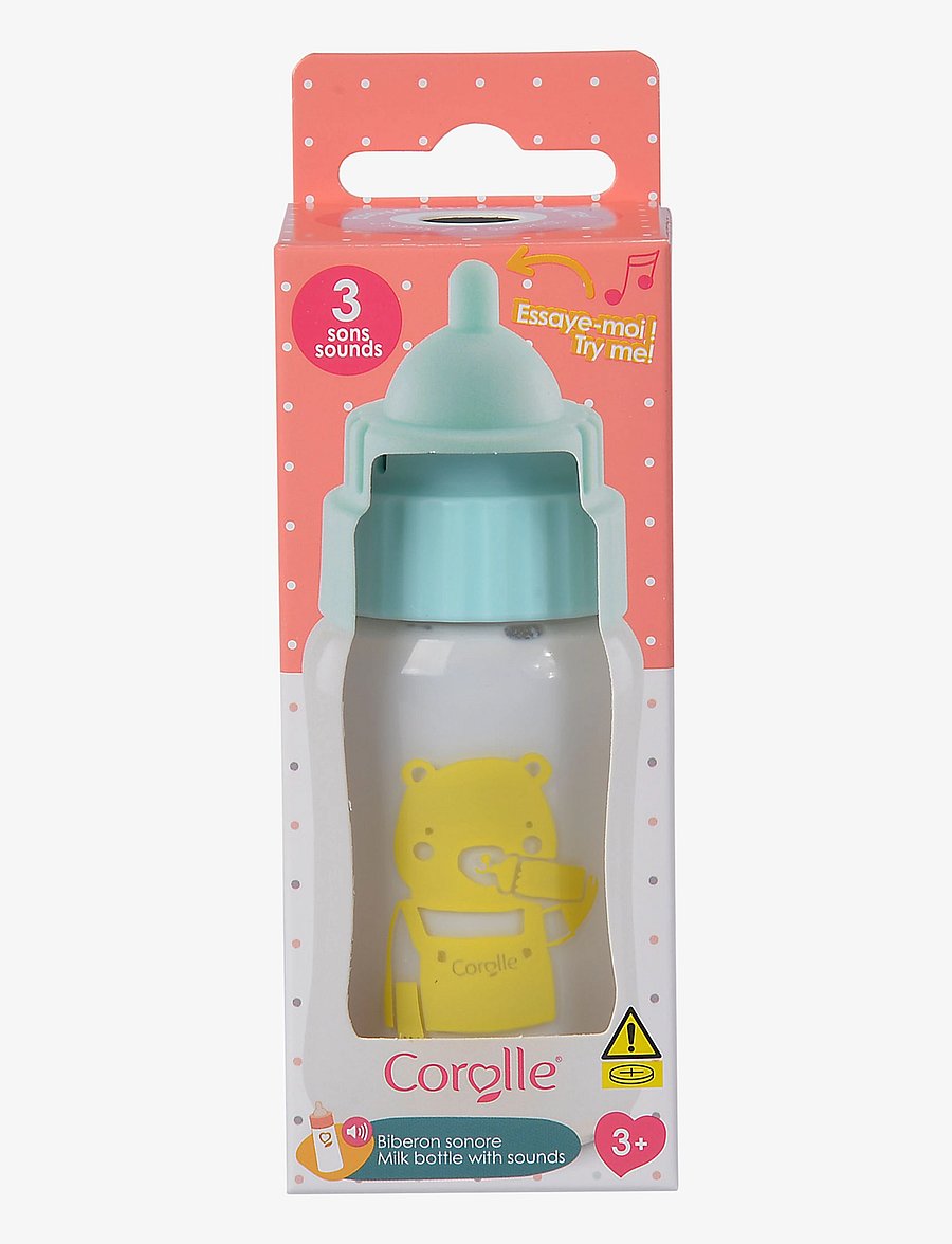 Corolle - Corolle MGP 14" Milk Bottle w/Sound - nukkude lisatarvikud - pink - 4