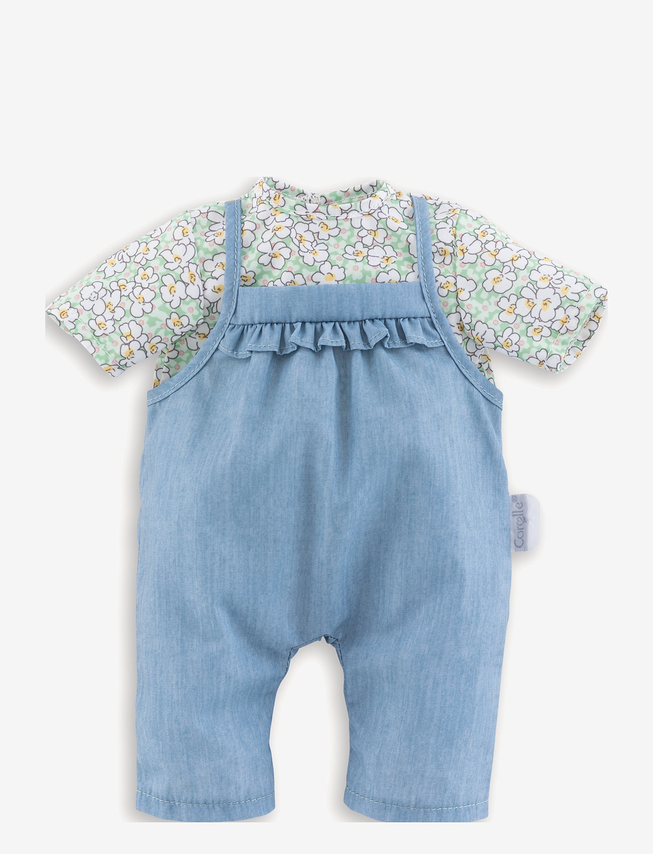 Corolle - Corolle Blouse and Overall, 36 cm - nuken vaatteet - blue/pink - 1