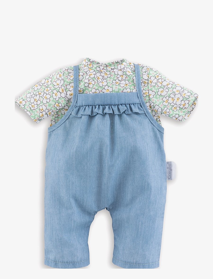 Corolle - Corolle Blouse and Overall, 36 cm - dúkkuföt - blue/pink - 1